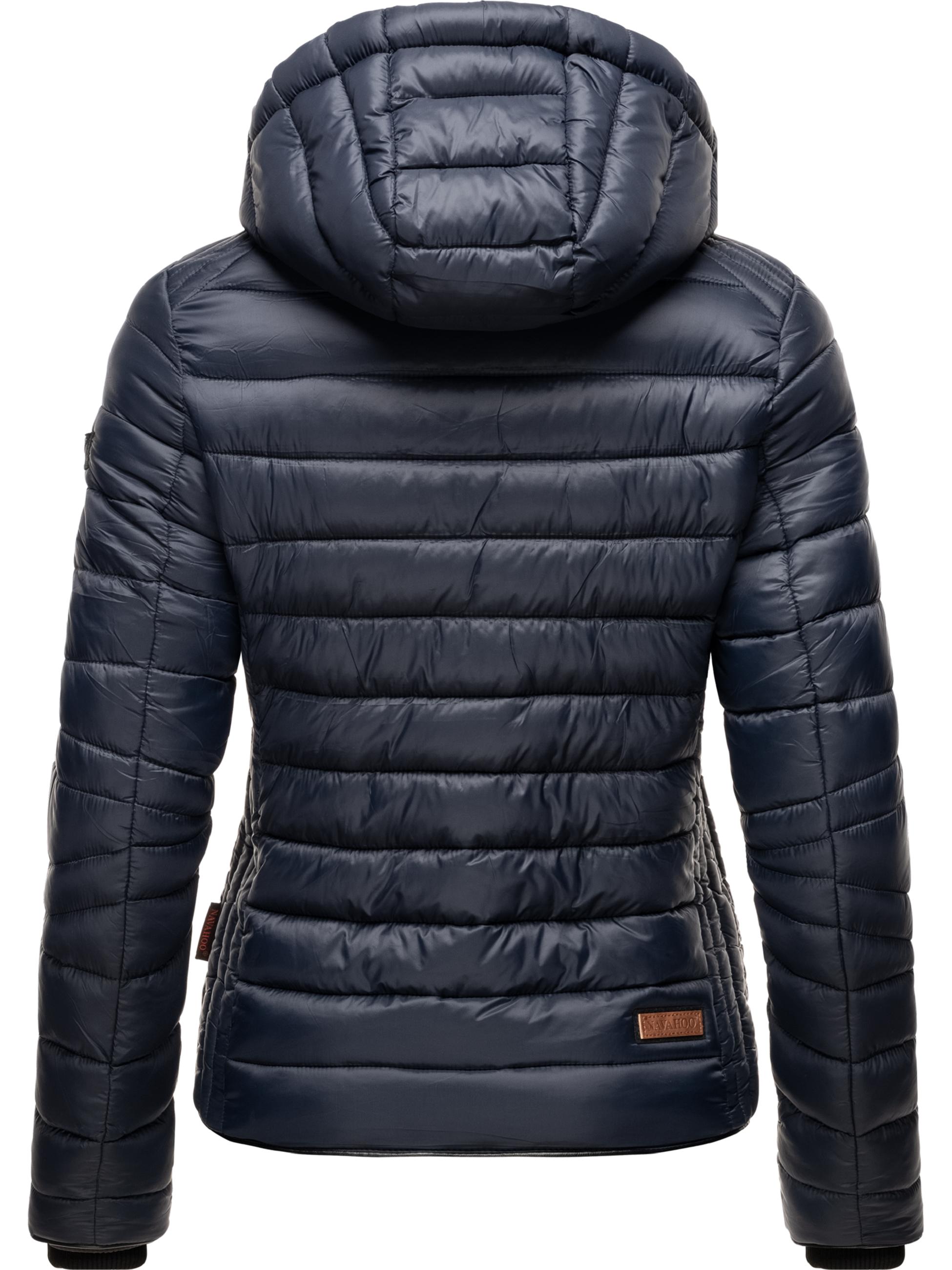 Leichte Steppjacke mit Kapuze "Lulana" Navy