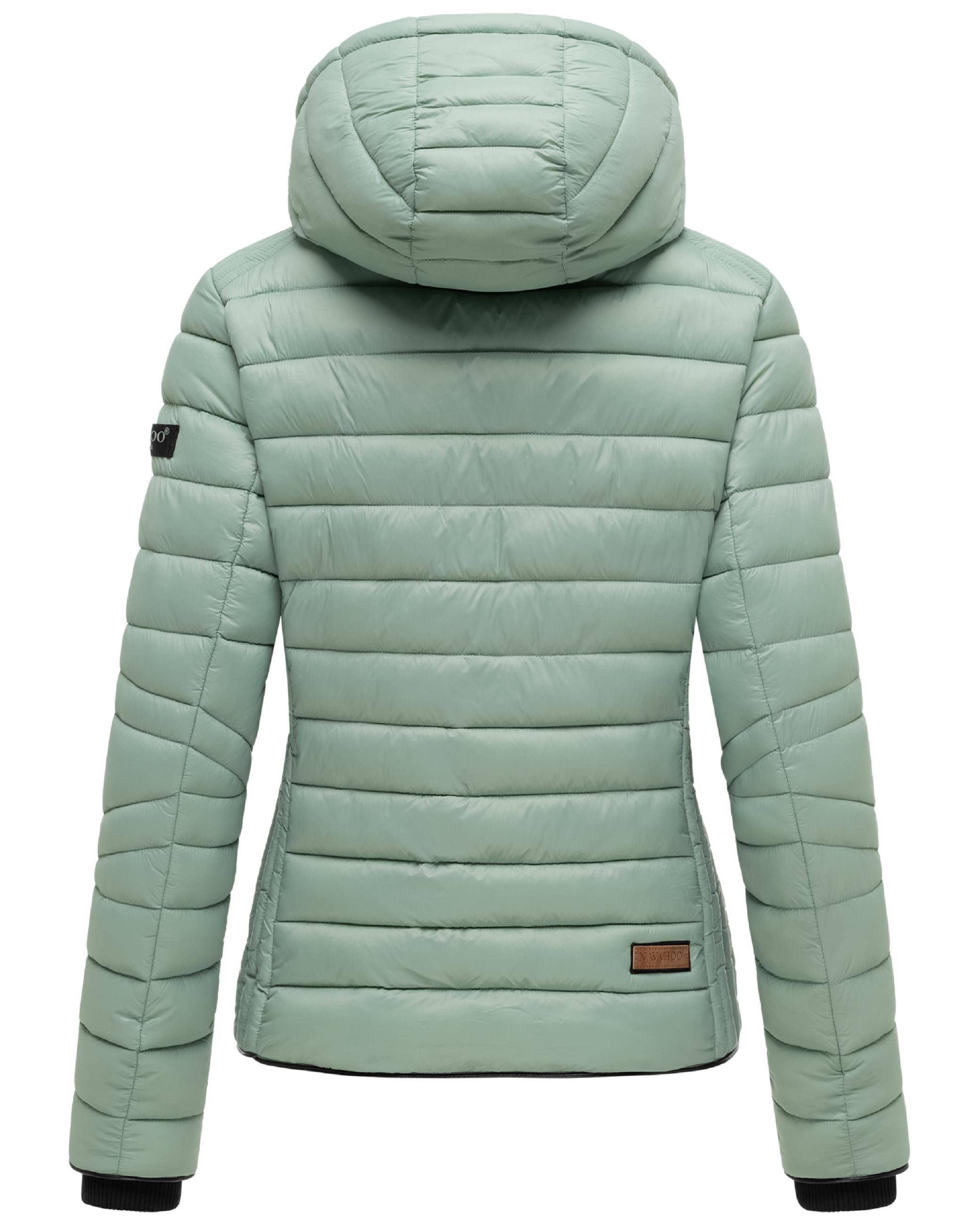 Leichte Steppjacke mit Kapuze "Lulana" Smokey Mint
