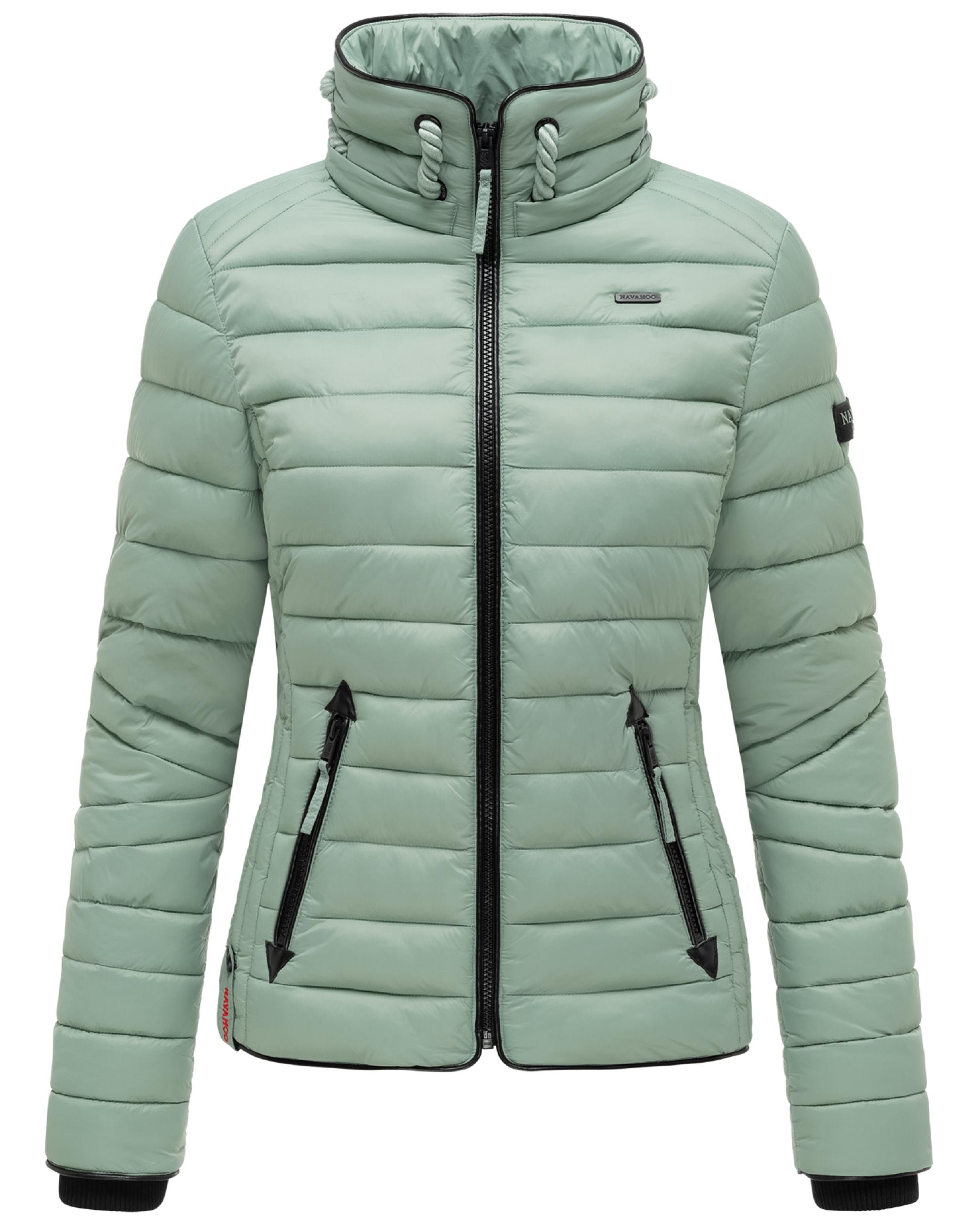 Leichte Steppjacke mit Kapuze "Lulana" Smokey Mint