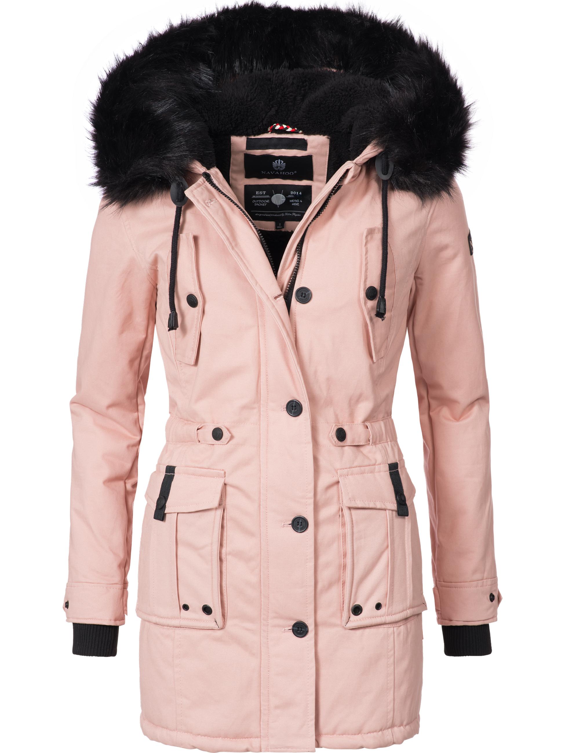 Winter Baumwollparka mit Kapuze "Luluna" Rosa