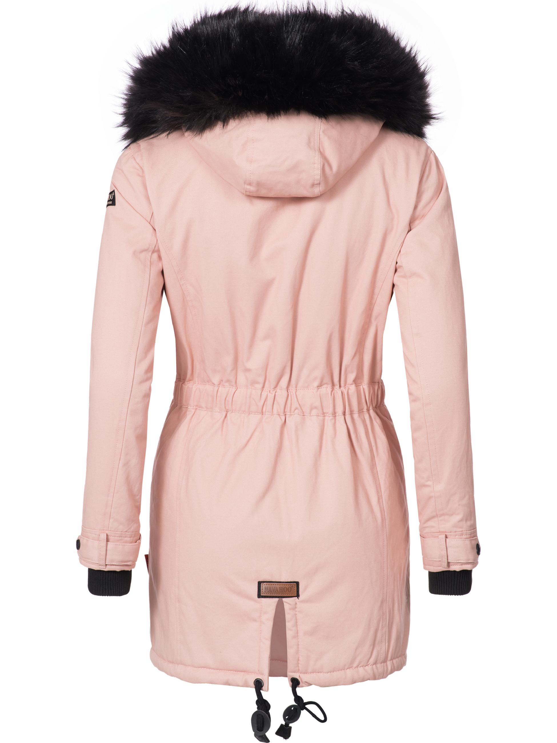 Winter Baumwollparka mit Kapuze "Luluna" Rosa