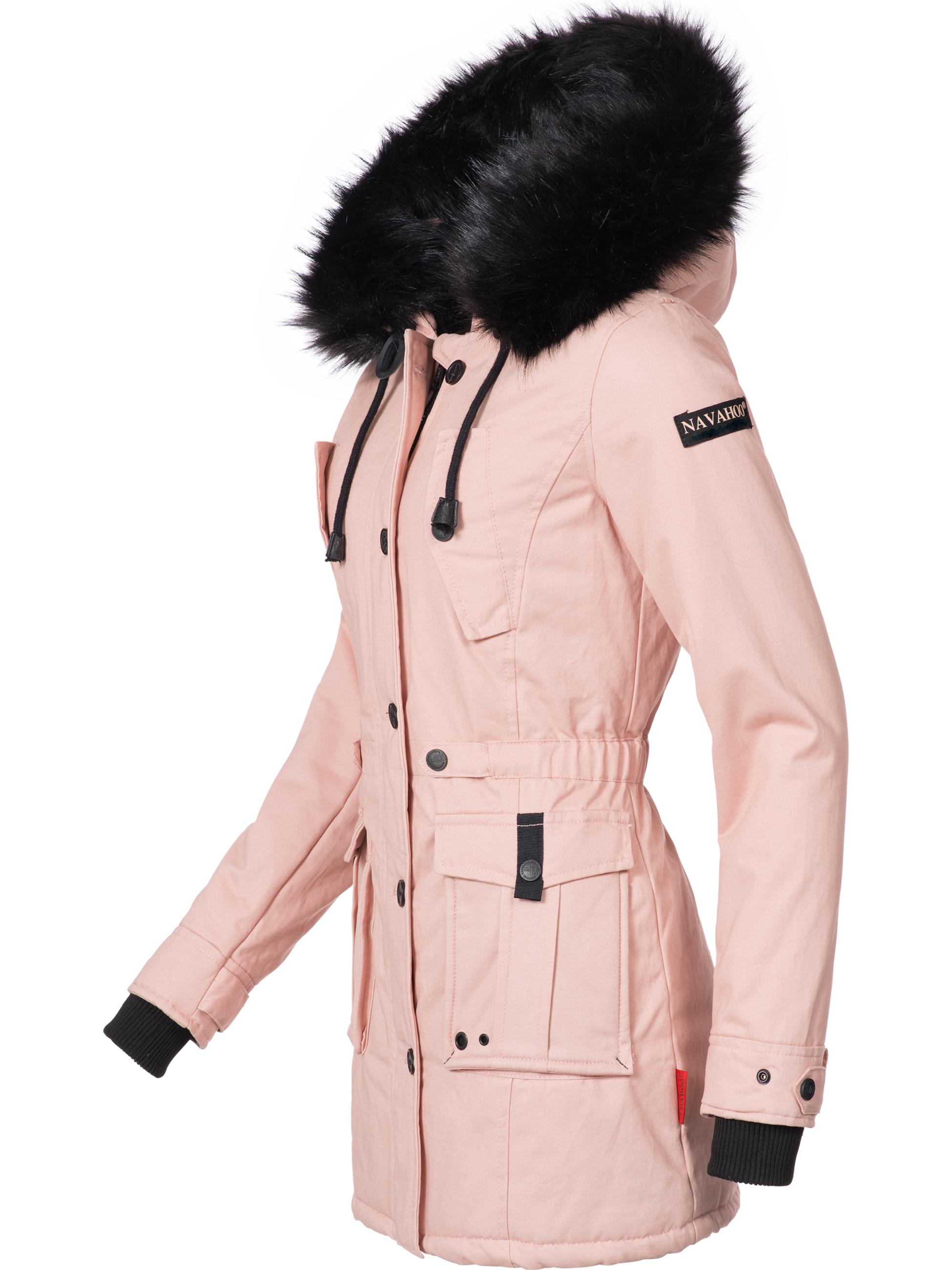 Winter Baumwollparka mit Kapuze "Luluna" Rosa