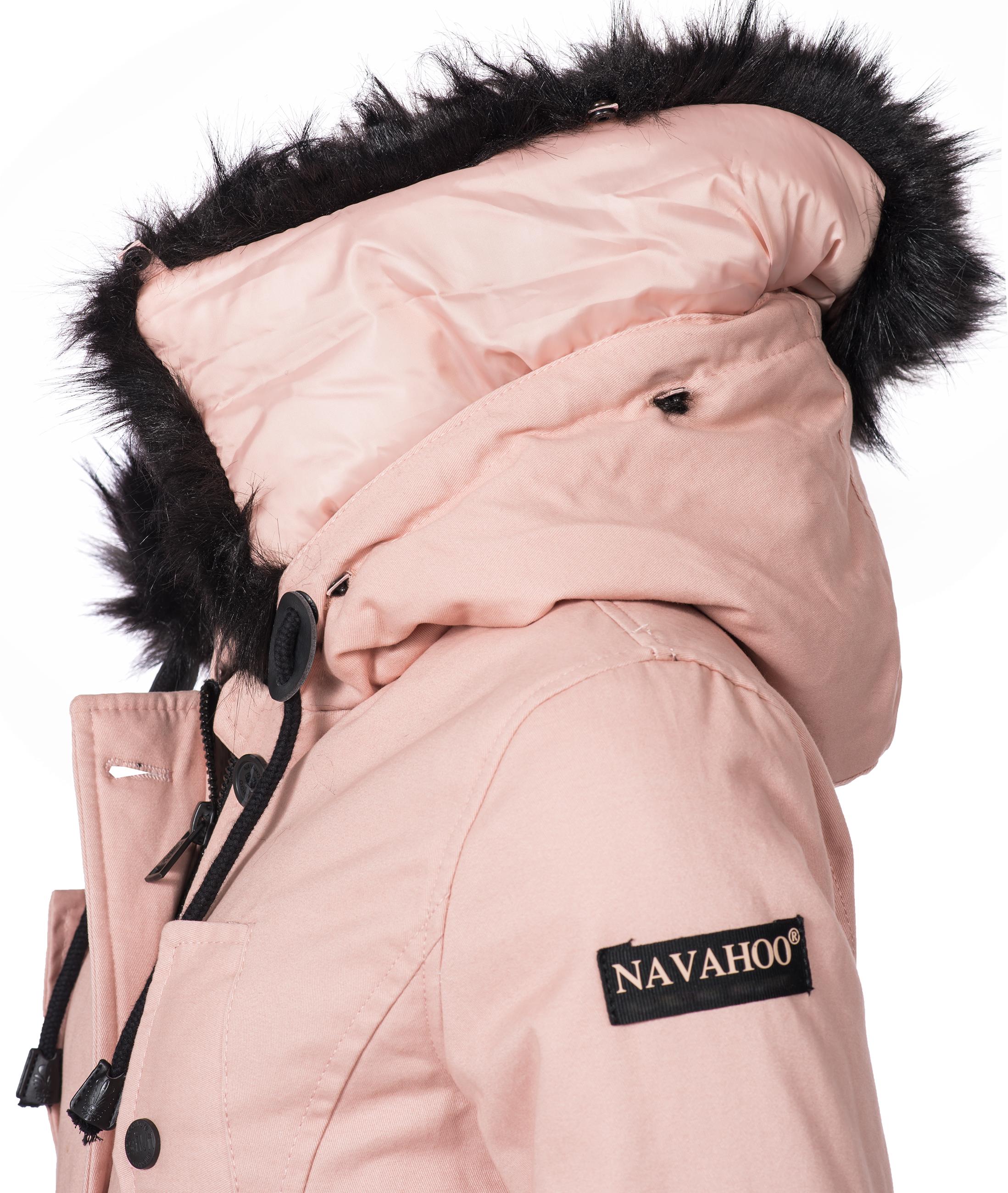 Winter Baumwollparka mit Kapuze "Luluna" Rosa