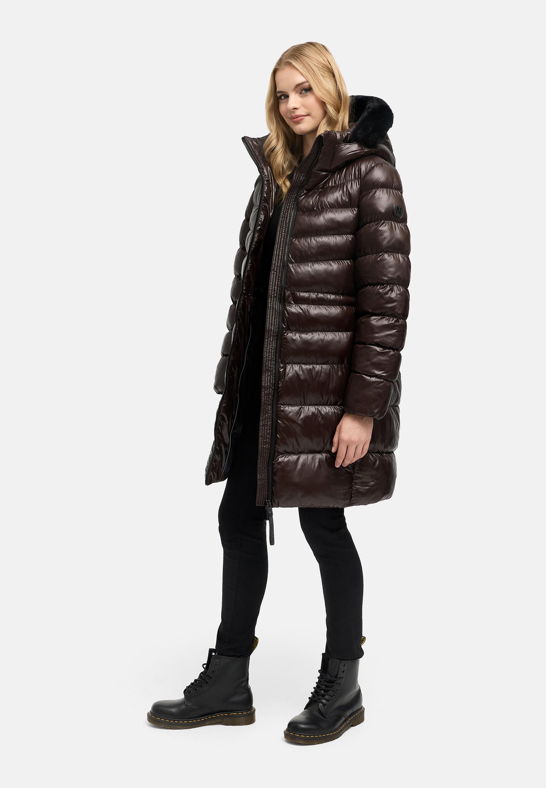Steppmantel "Lumeiaa 14" Choco
