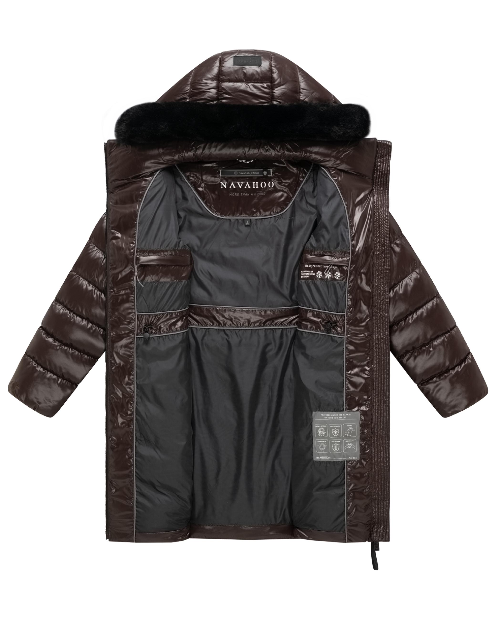 Steppmantel "Lumeiaa 14" Choco