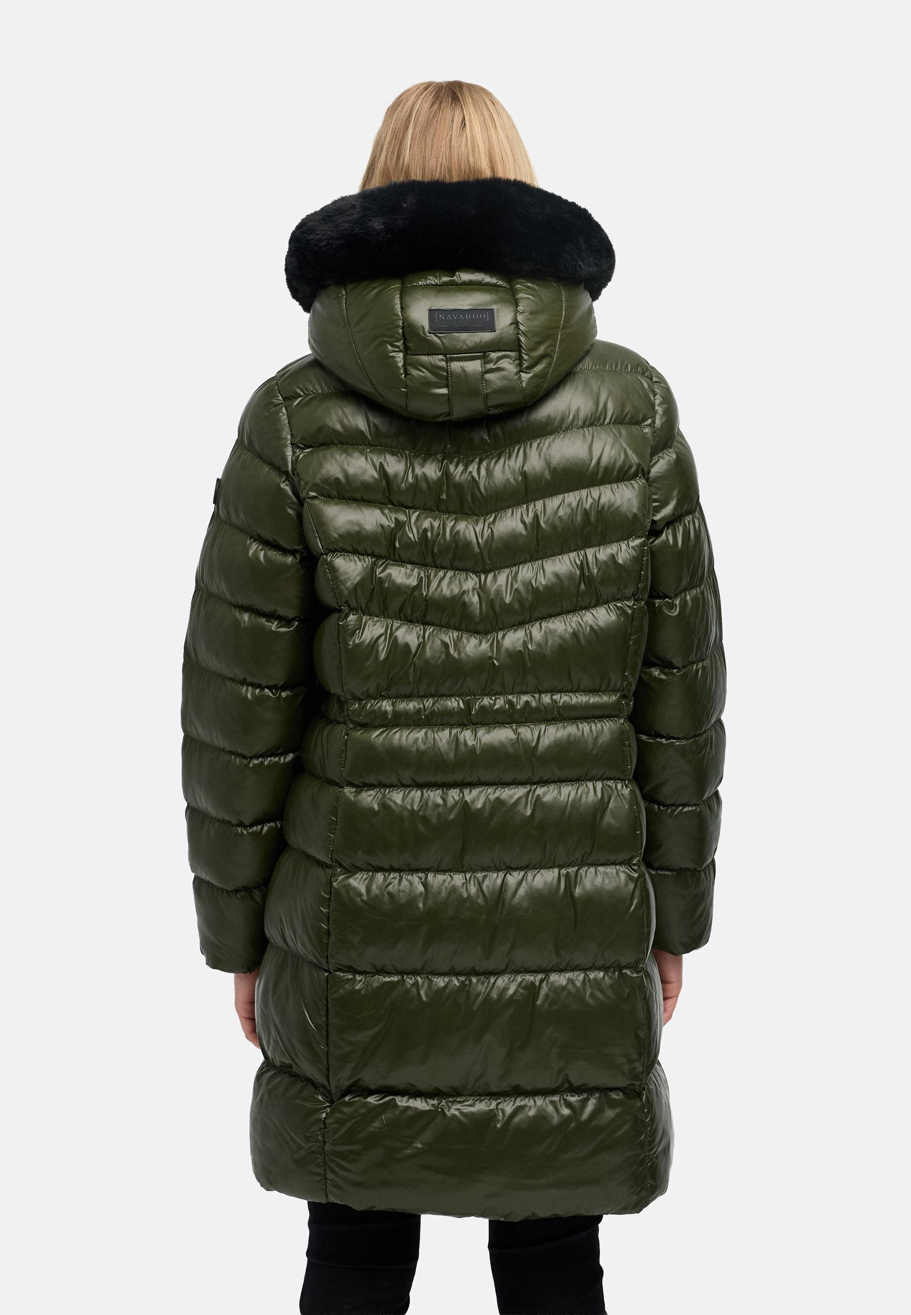 Steppmantel "Lumeiaa 14" Dark Olive