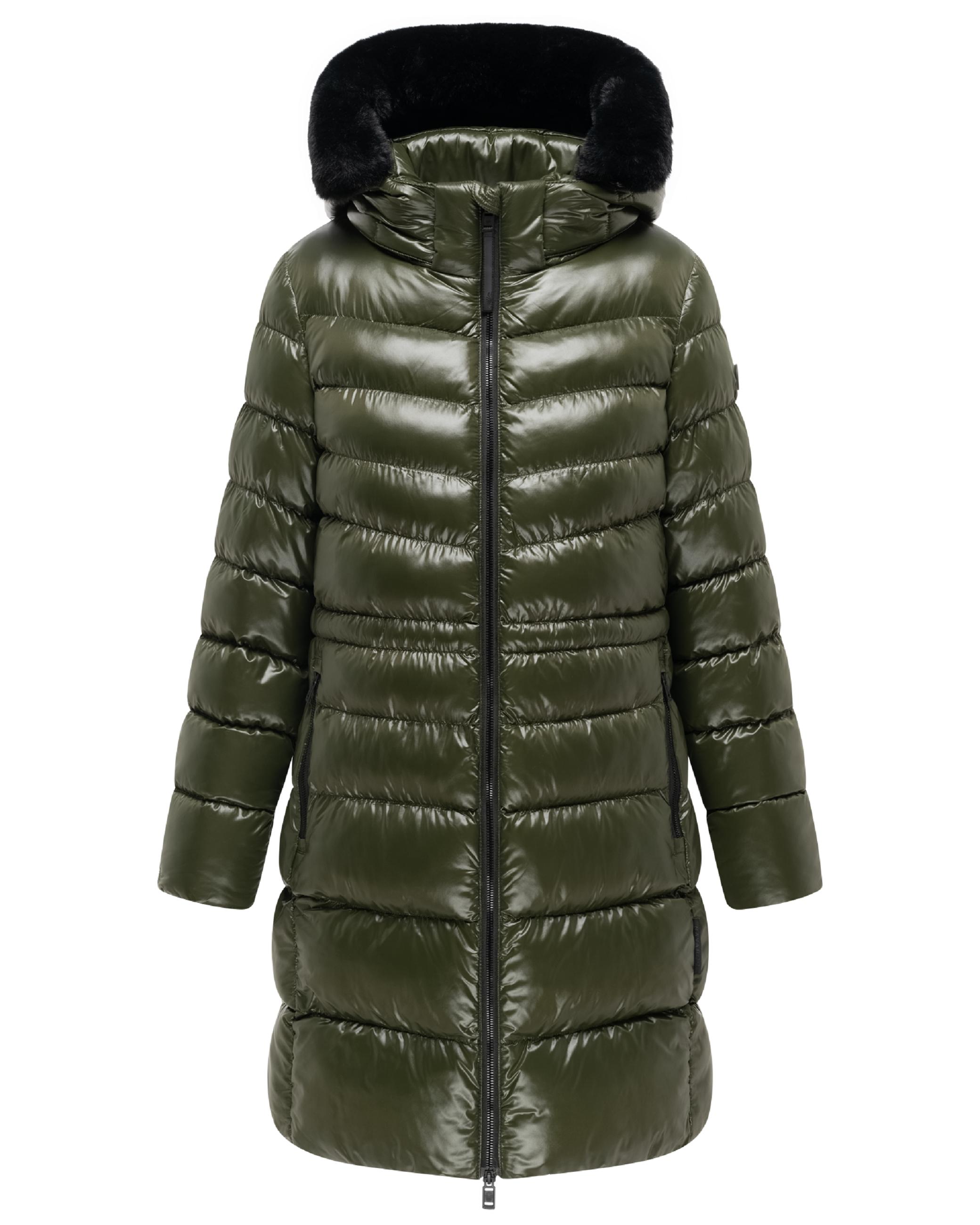 Steppmantel "Lumeiaa 14" Dark Olive