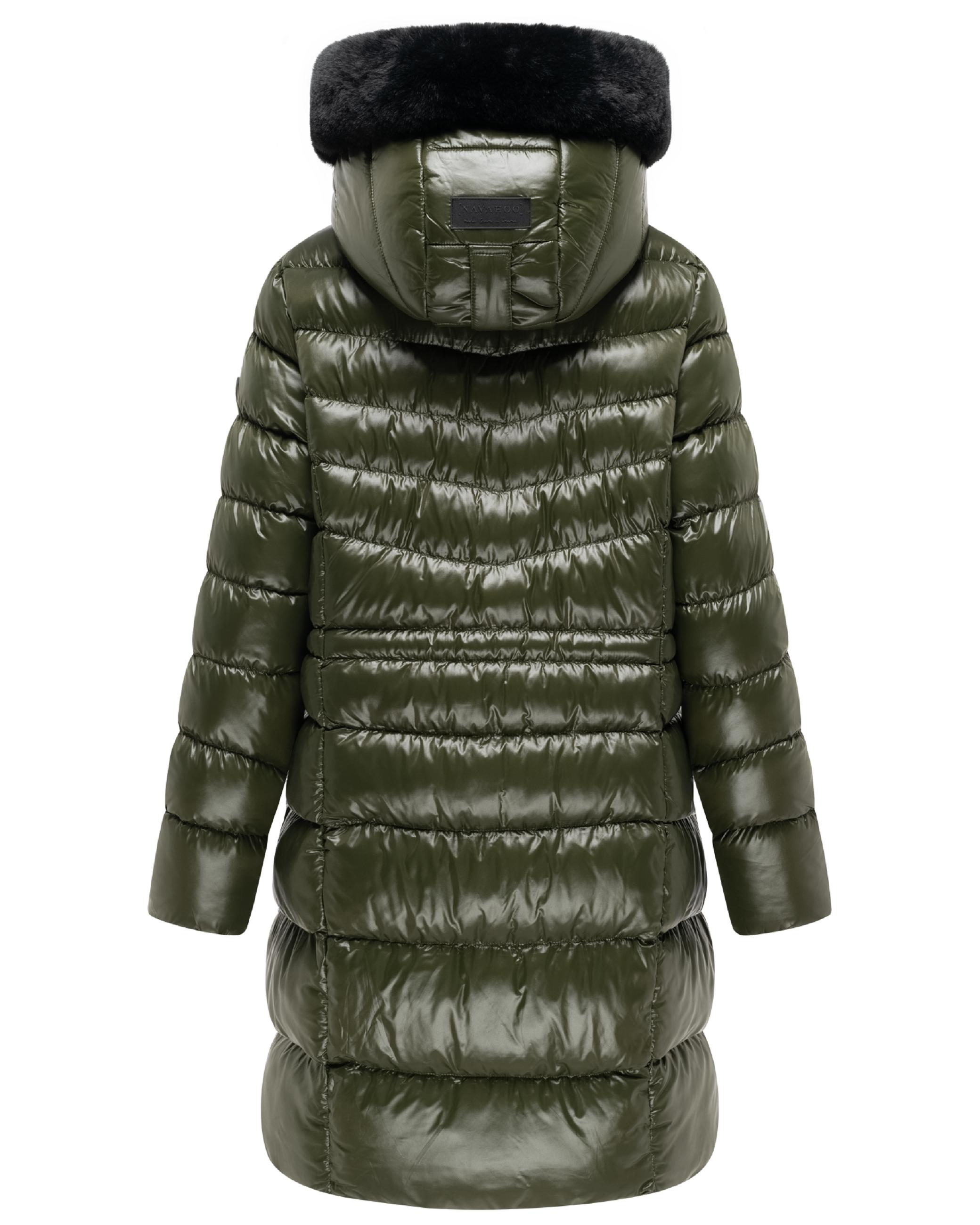 Steppmantel "Lumeiaa 14" Dark Olive