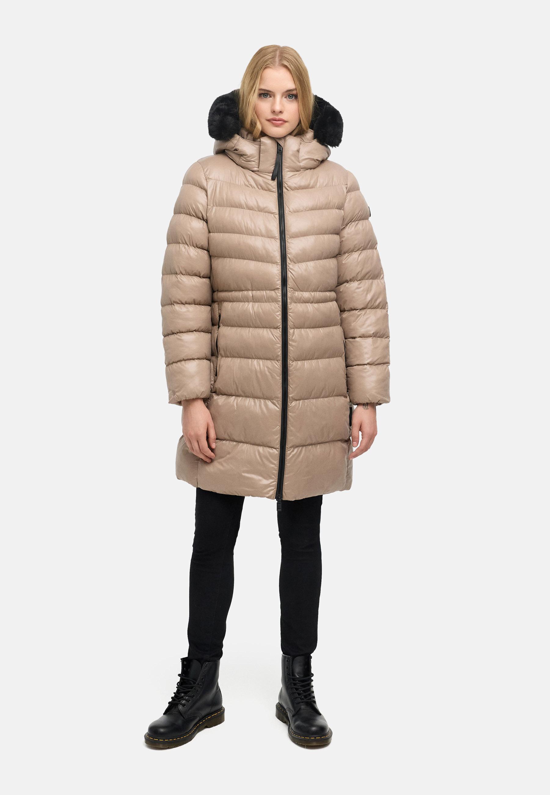 Steppmantel "Lumeiaa 14" Taupe Grey
