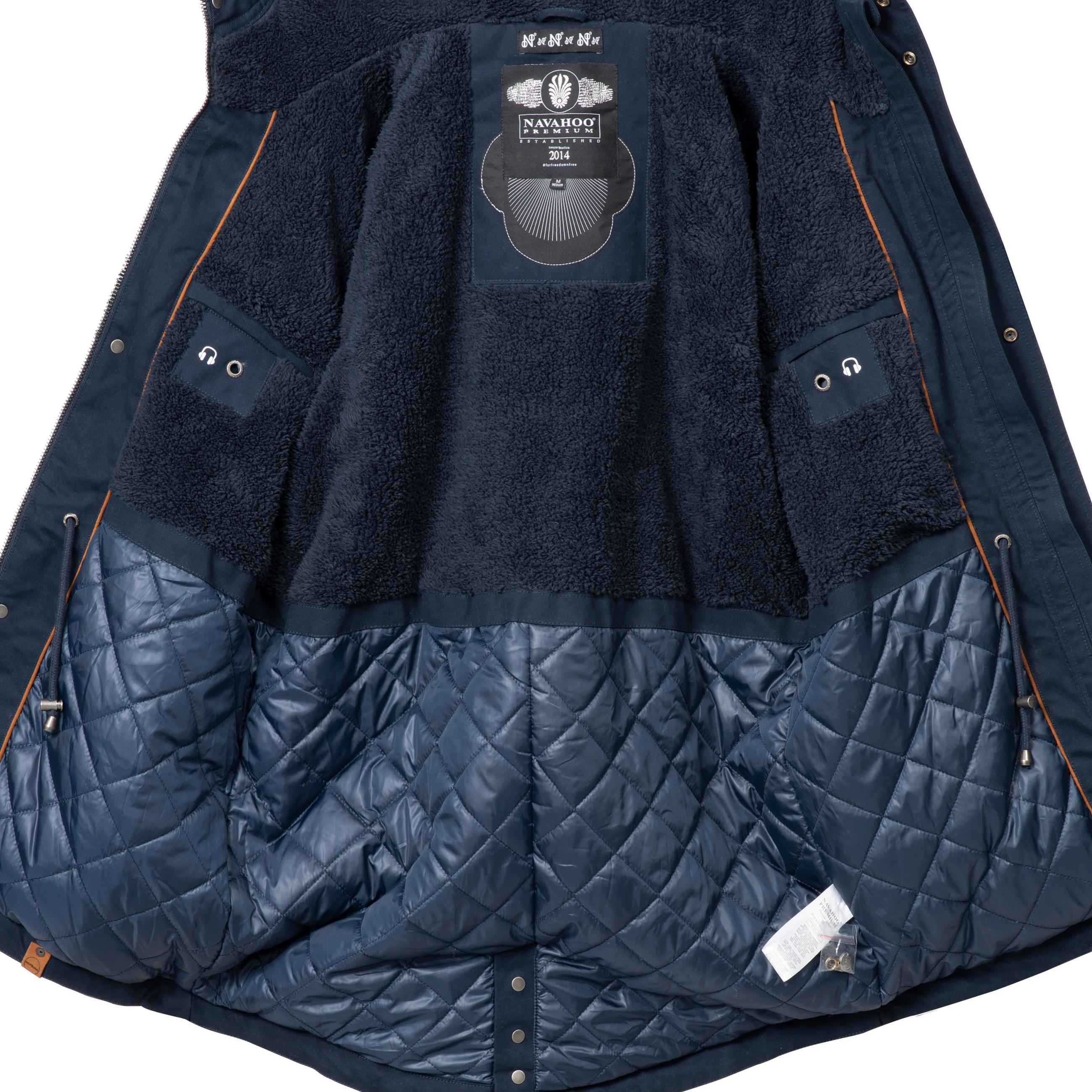 Winterjacke Wintermantel "Manaka" Blau