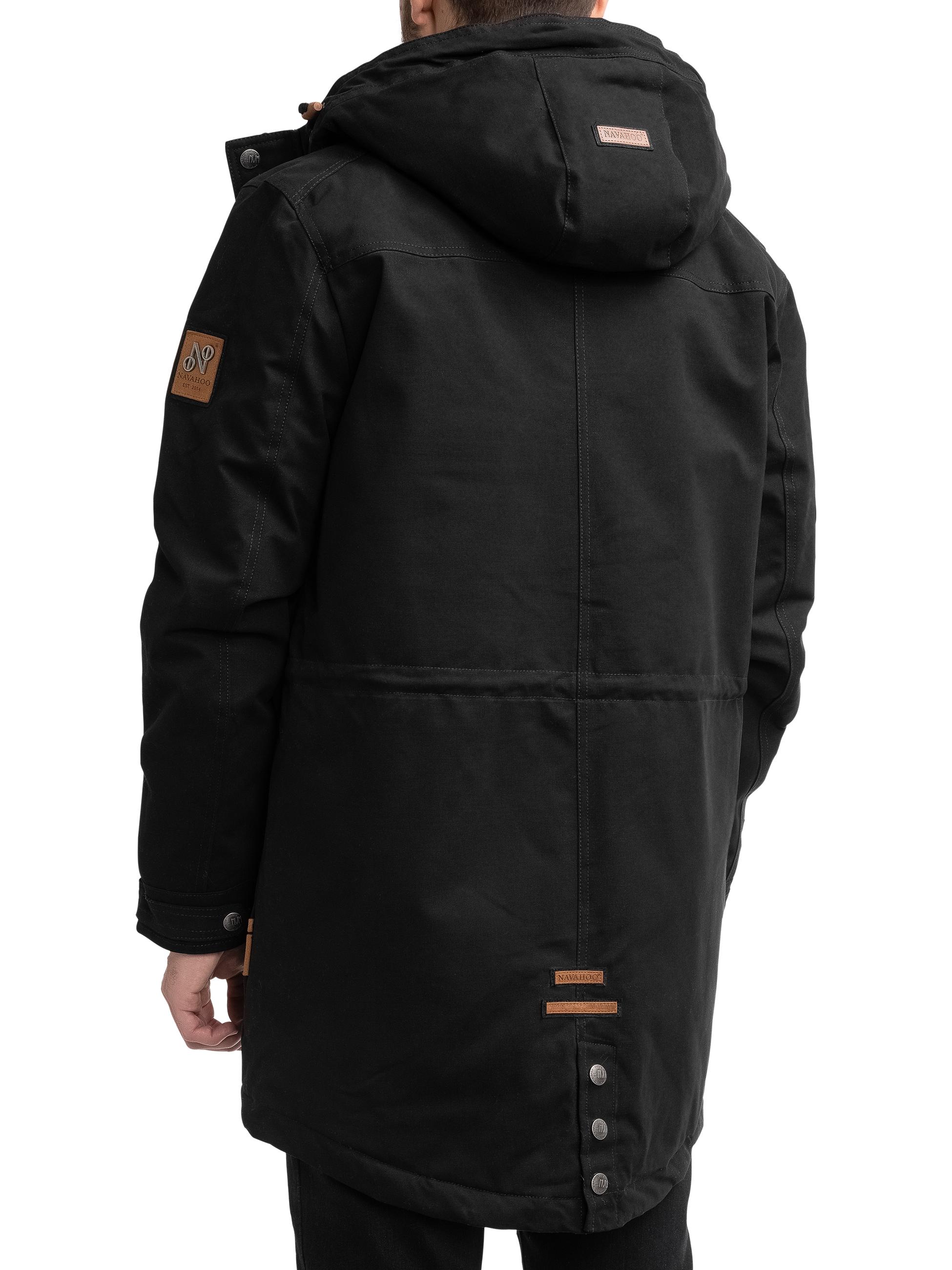 Winterjacke Wintermantel Manaka Schwarz