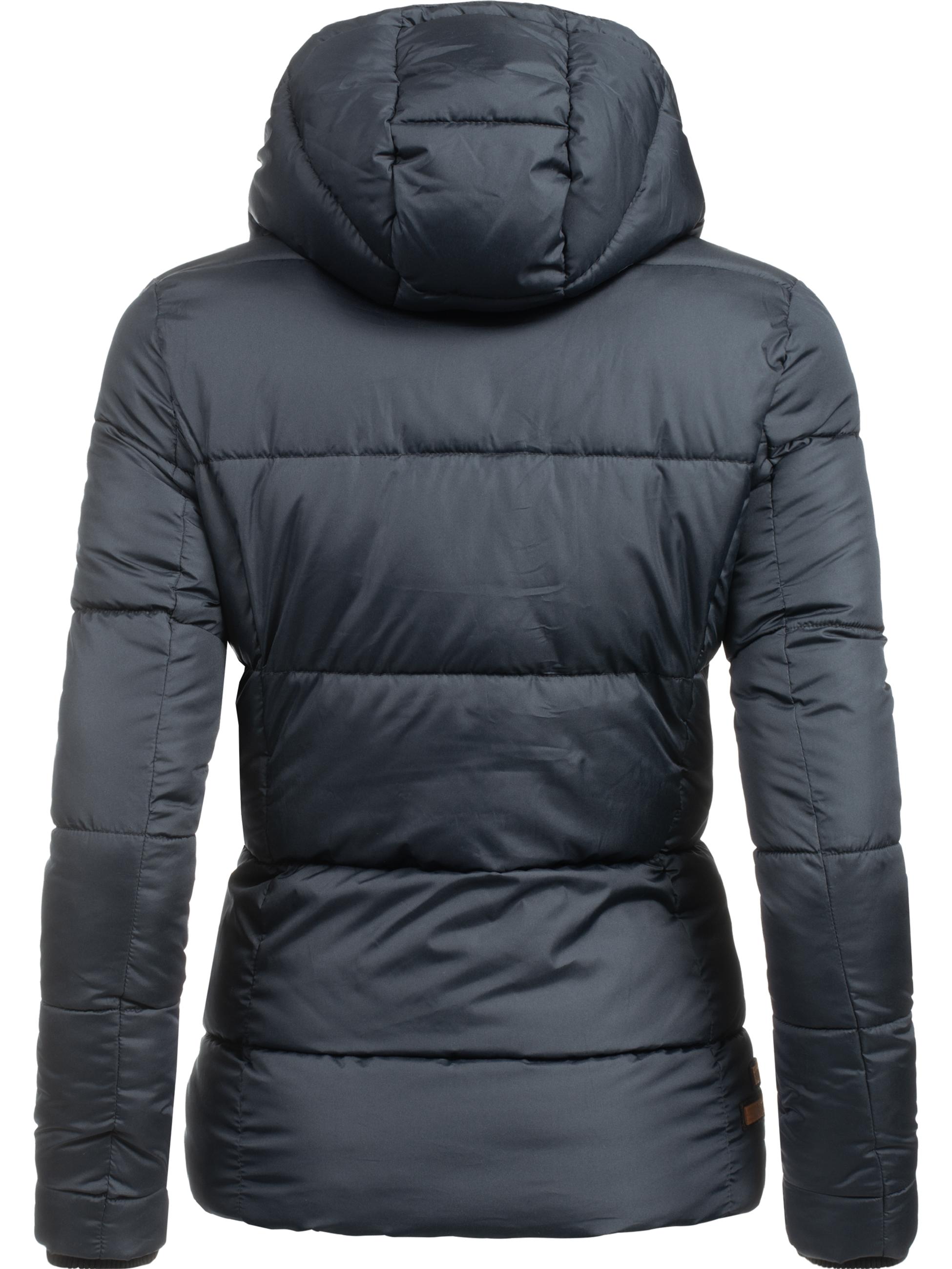 Winter Steppjacke mit Kapuze "Megan" Blau