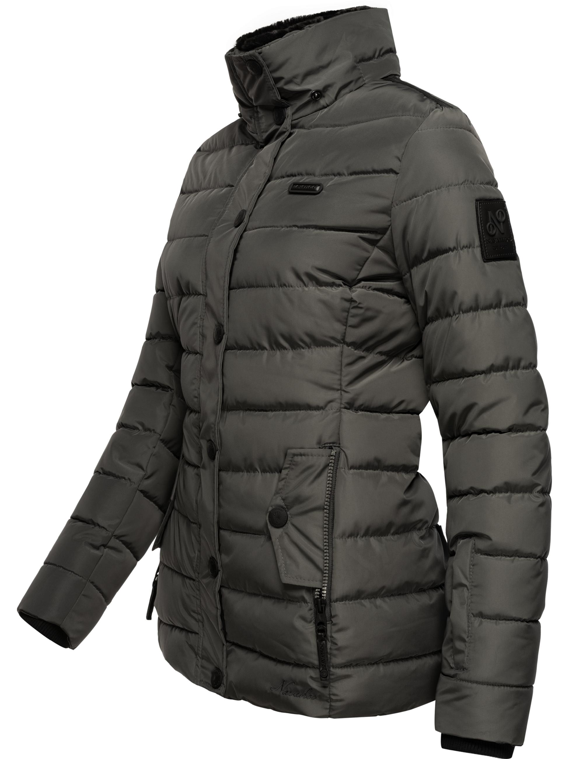 Gesteppte Winterjacke mit Kapuze "Milianaa" Anthracite