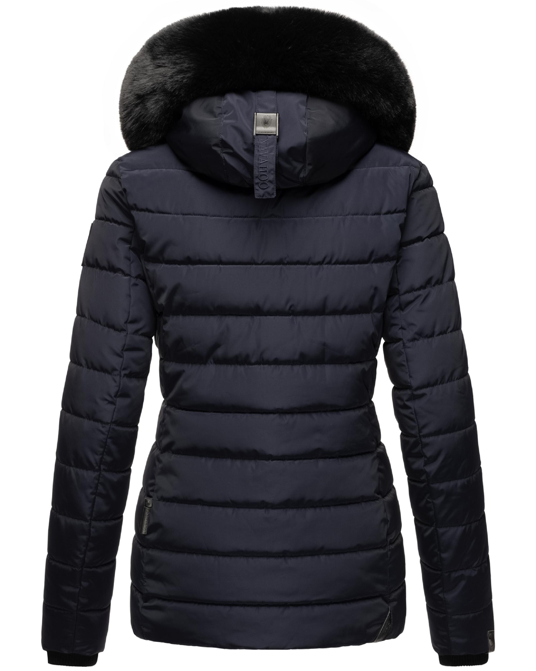 Gesteppte Winterjacke mit Kapuze "Milianaa" Navy