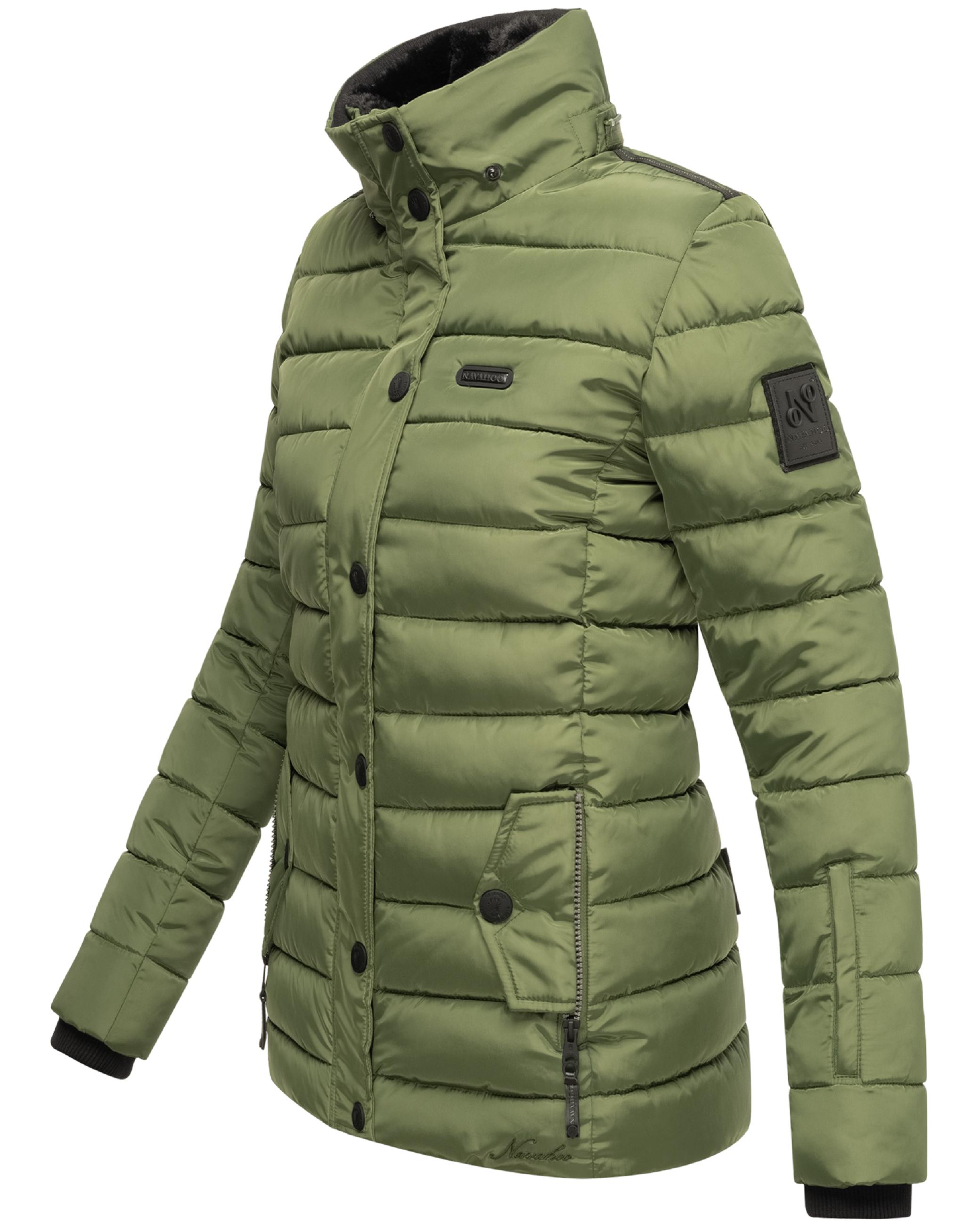 Gesteppte Winterjacke mit Kapuze "Milianaa" Pine Olive