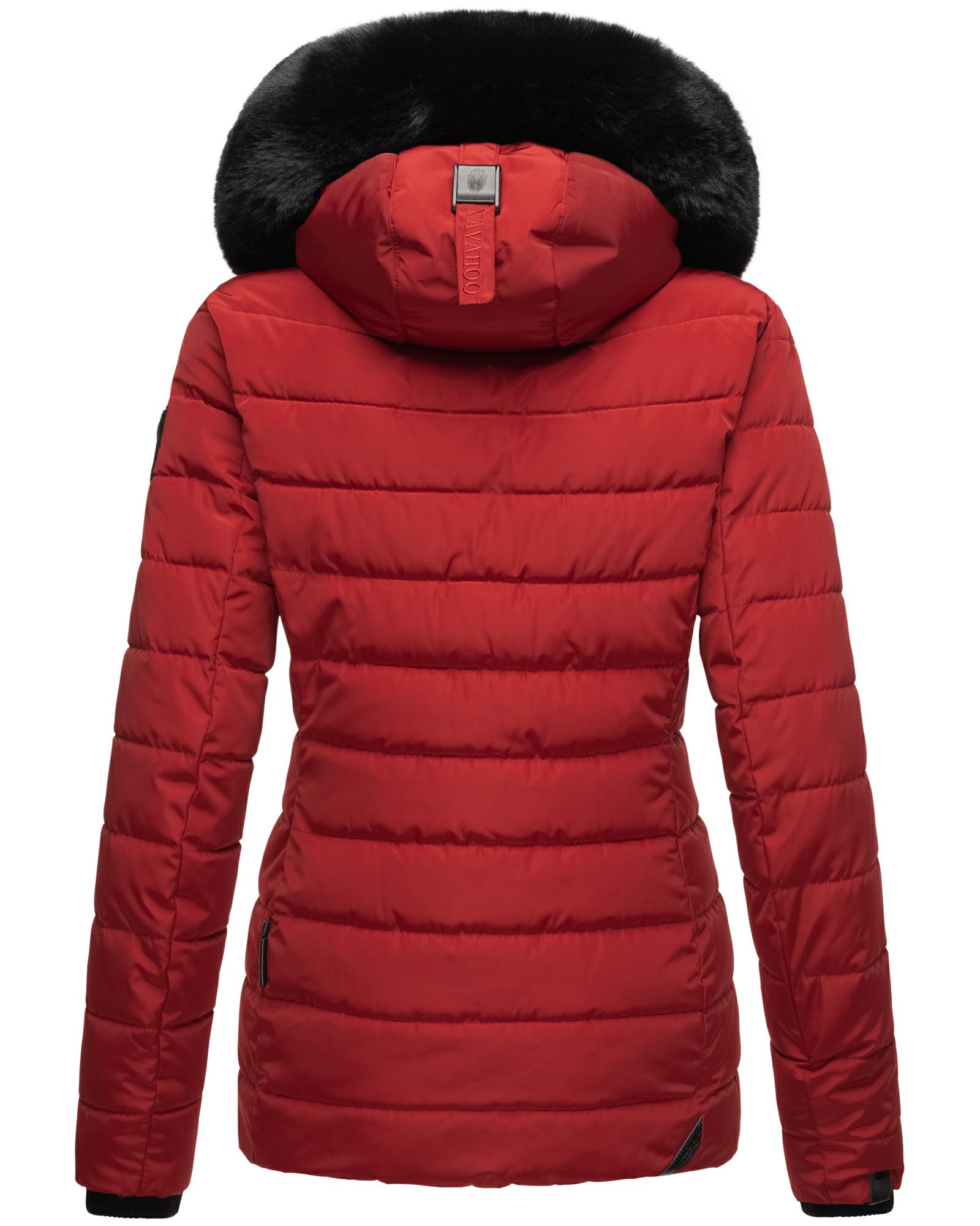 Gesteppte Winterjacke mit Kapuze "Milianaa" Red