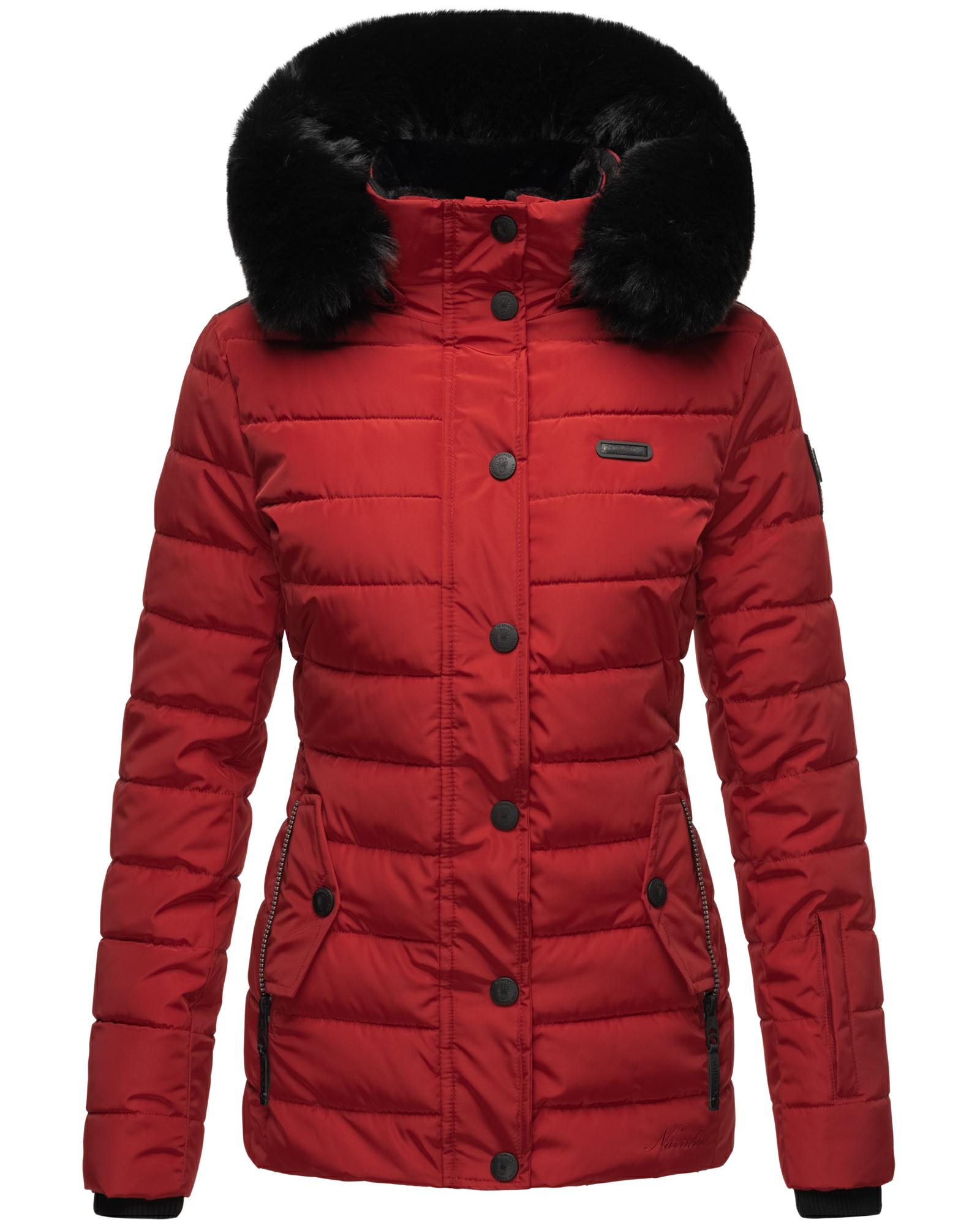 Gesteppte Winterjacke mit Kapuze "Milianaa" Red