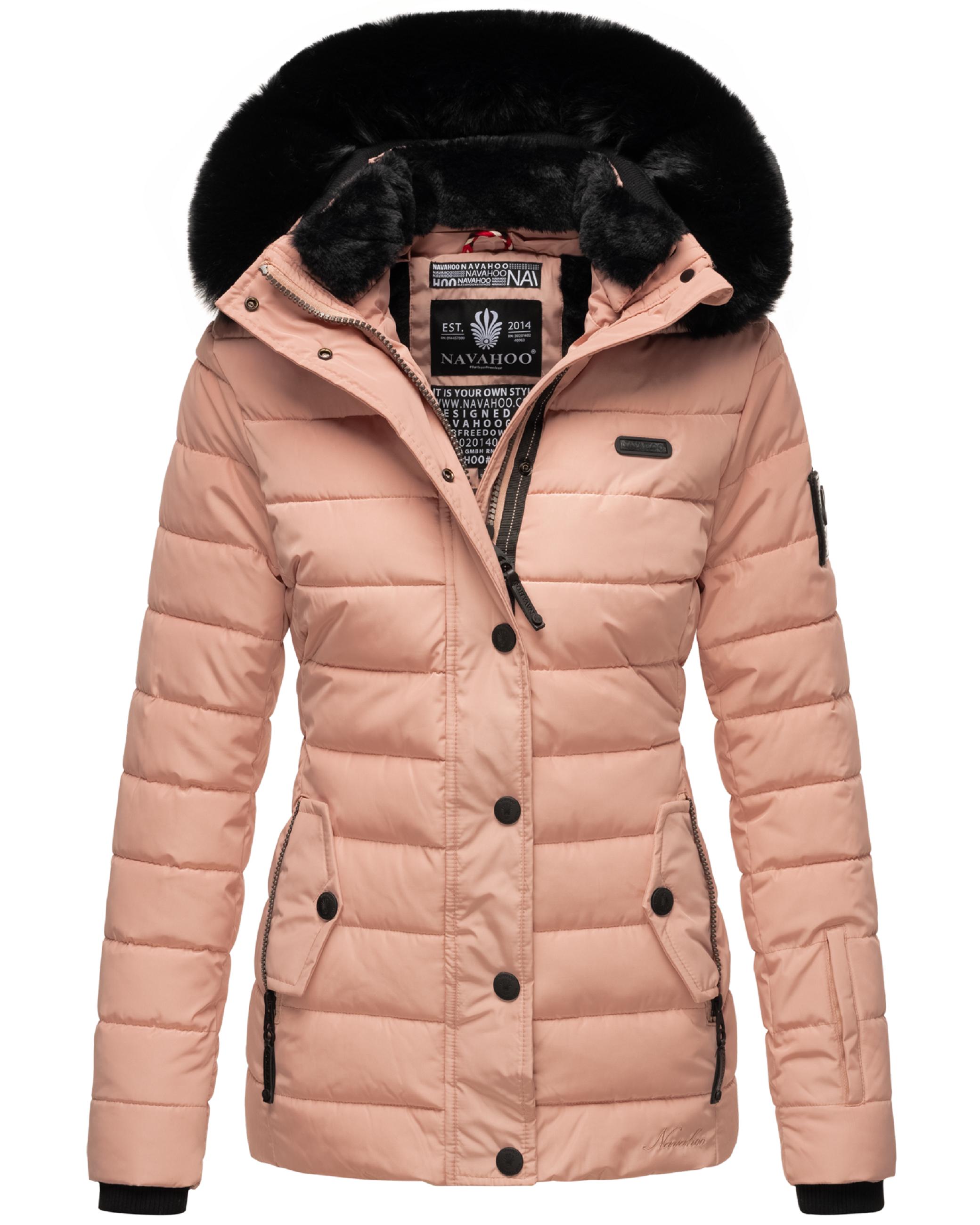 Gesteppte Winterjacke mit Kapuze "Milianaa" Rose