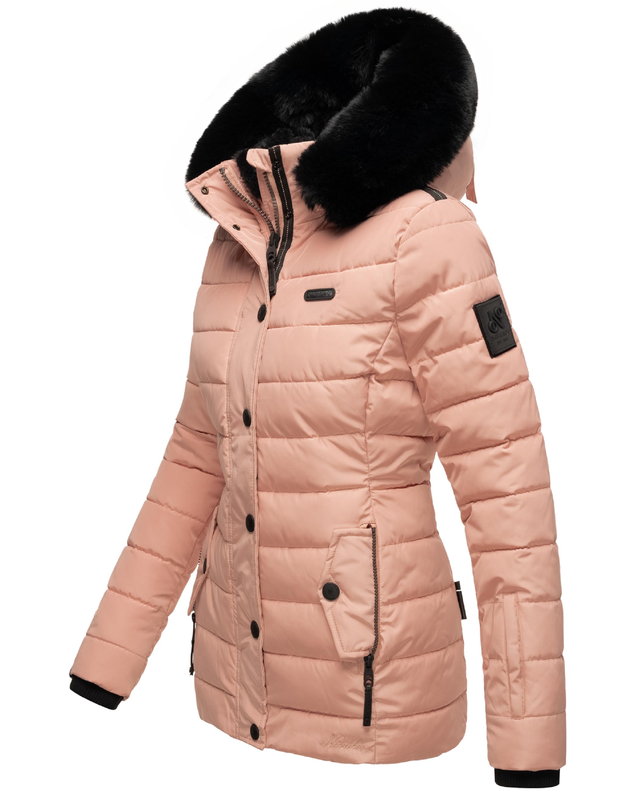 Gesteppte Winterjacke mit Kapuze "Milianaa" Rose