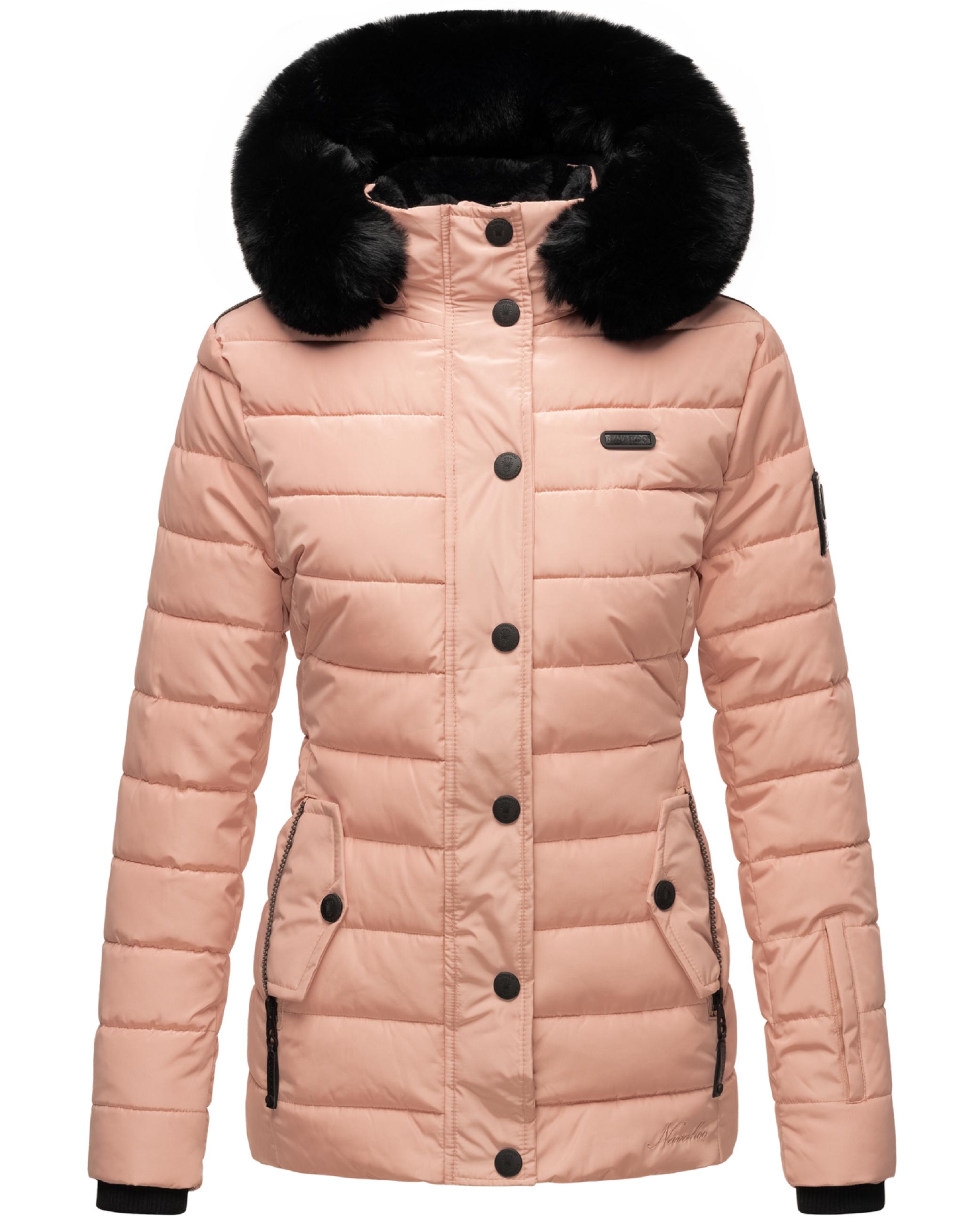 Gesteppte Winterjacke mit Kapuze "Milianaa" Rose