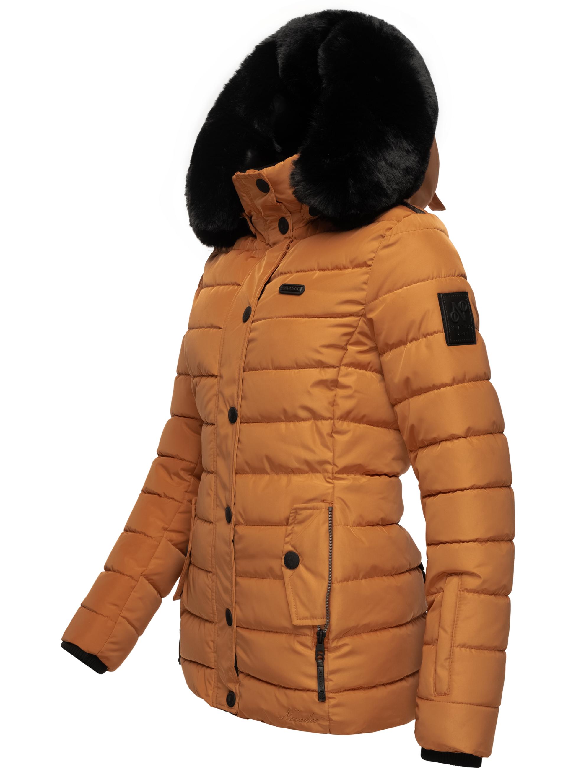 Gesteppte Winterjacke mit Kapuze "Milianaa" Rusty Cinnamon