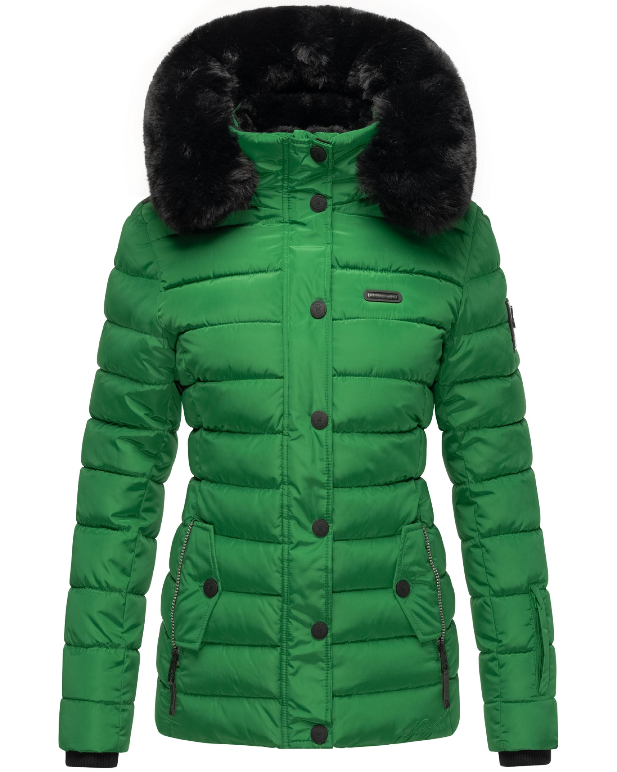 Gesteppte Winterjacke mit Kapuze "Milianaa" Smaragd Green
