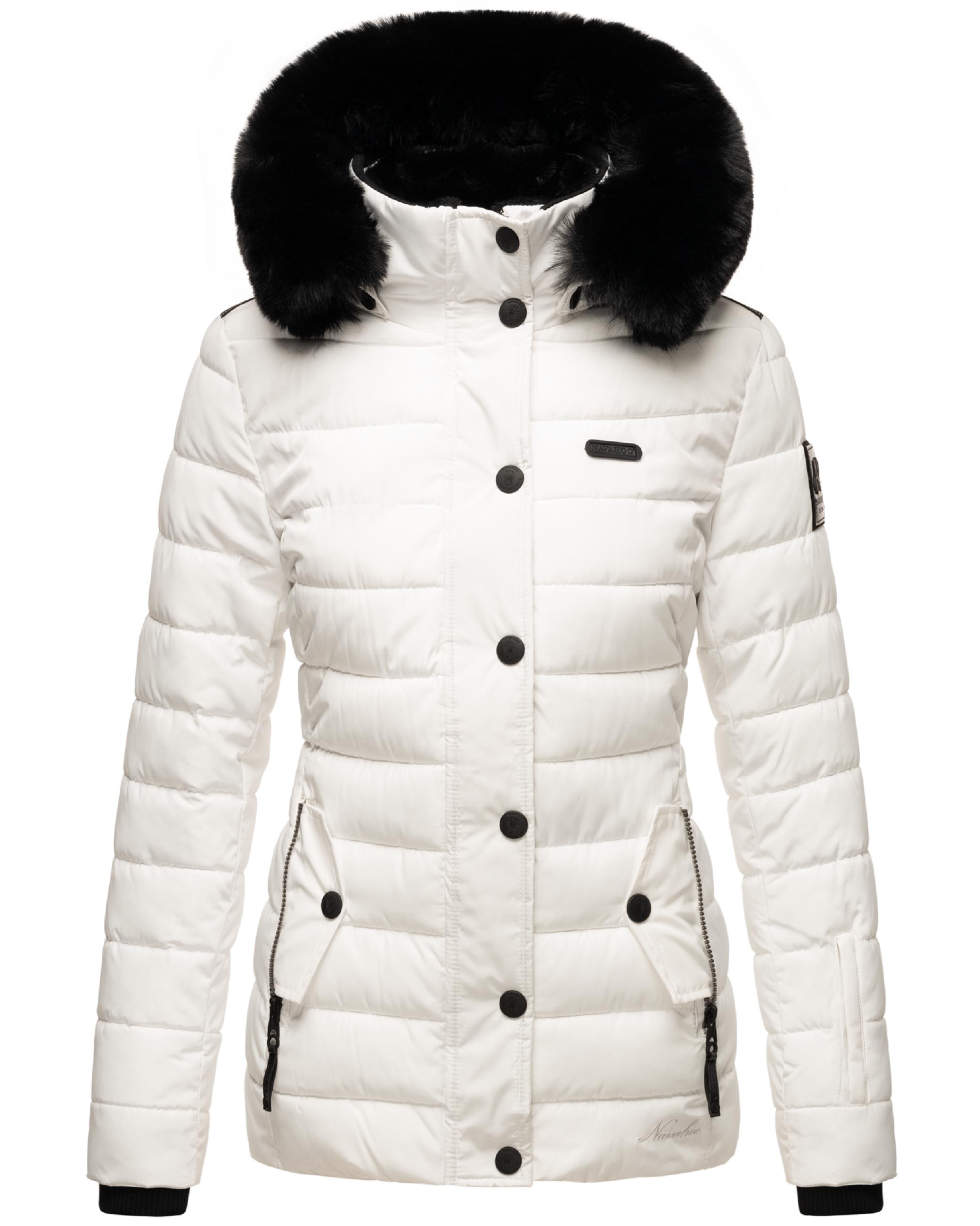 Gesteppte Winterjacke mit Kapuze "Milianaa" White