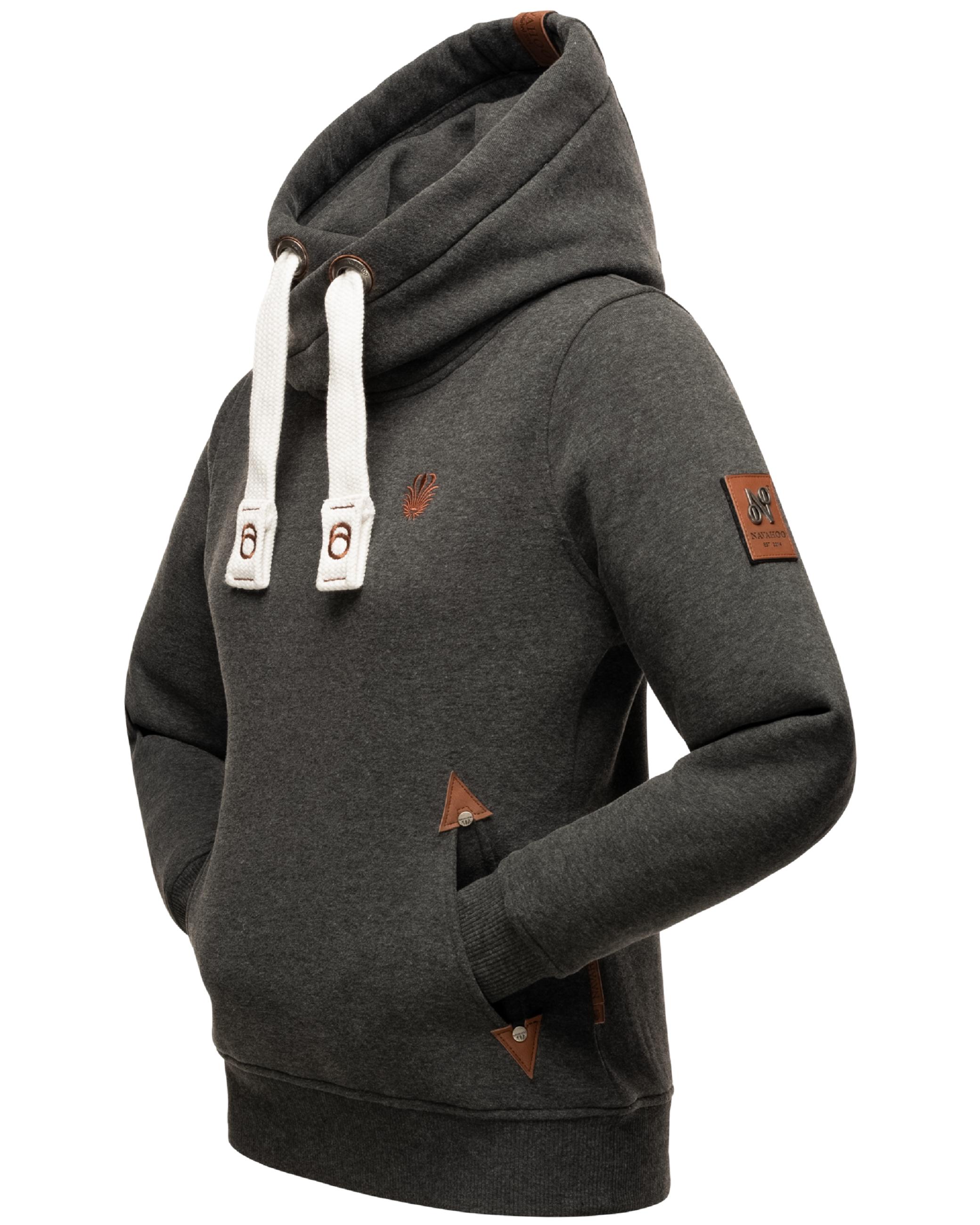 Sportlicher Hoodie "Namikaa" Dark Grey Melange