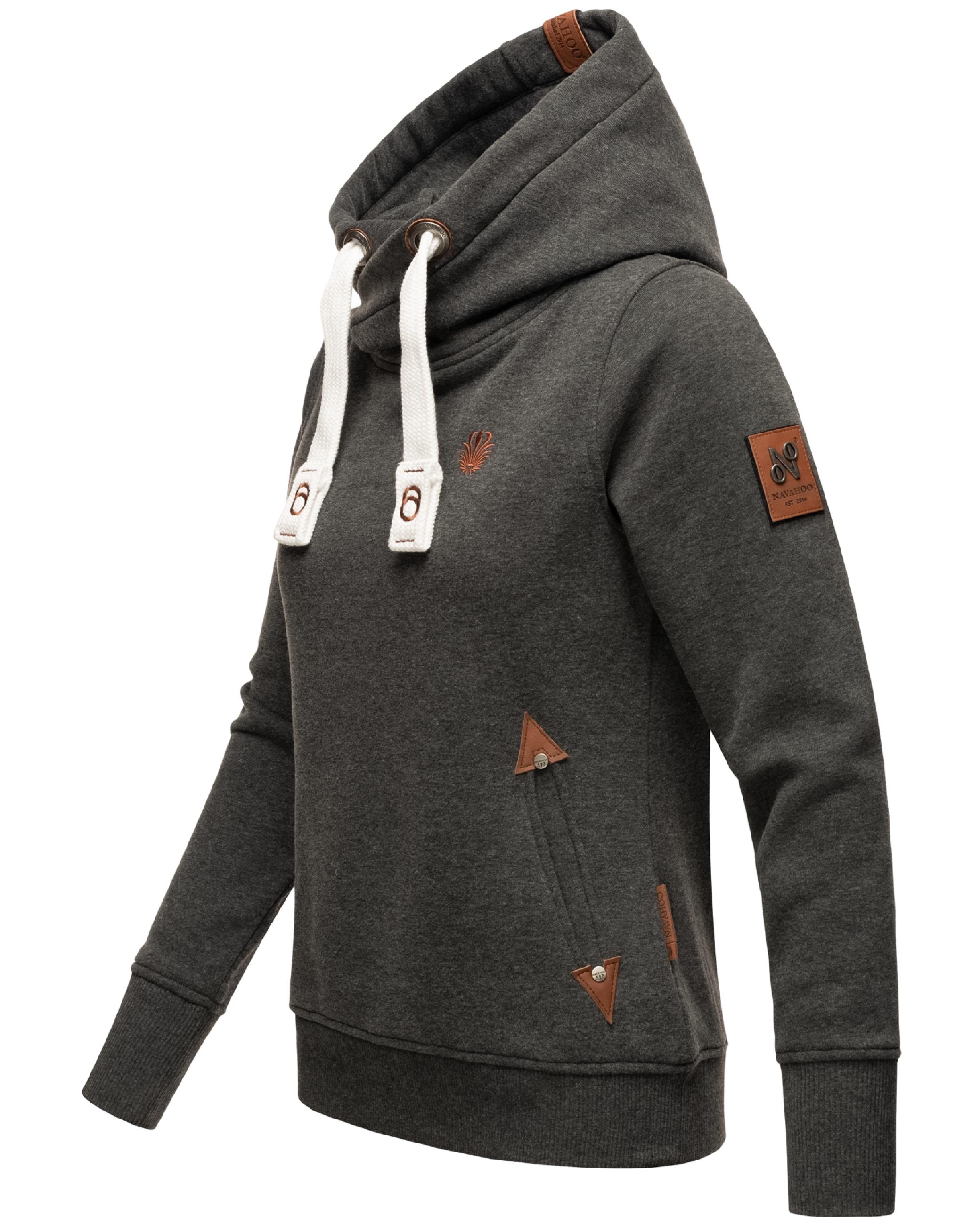 Sportlicher Hoodie "Namikaa" Dark Grey Melange