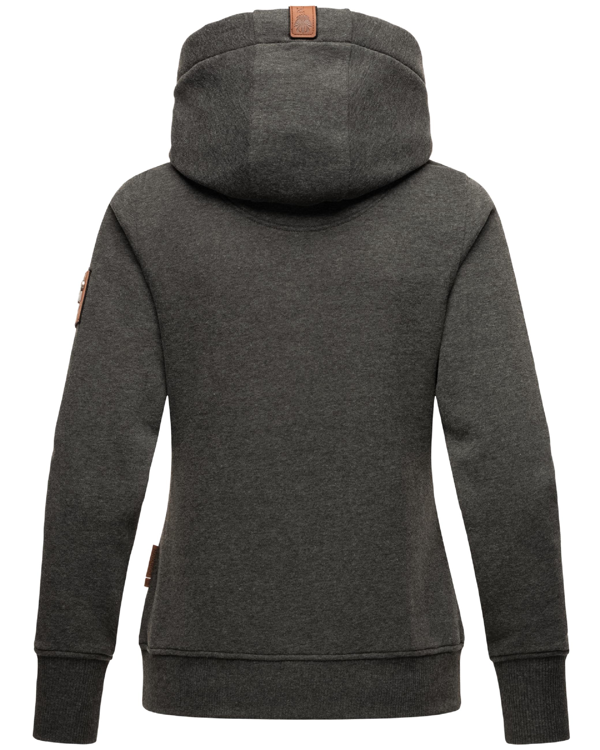 Sportlicher Hoodie "Namikaa" Dark Grey Melange