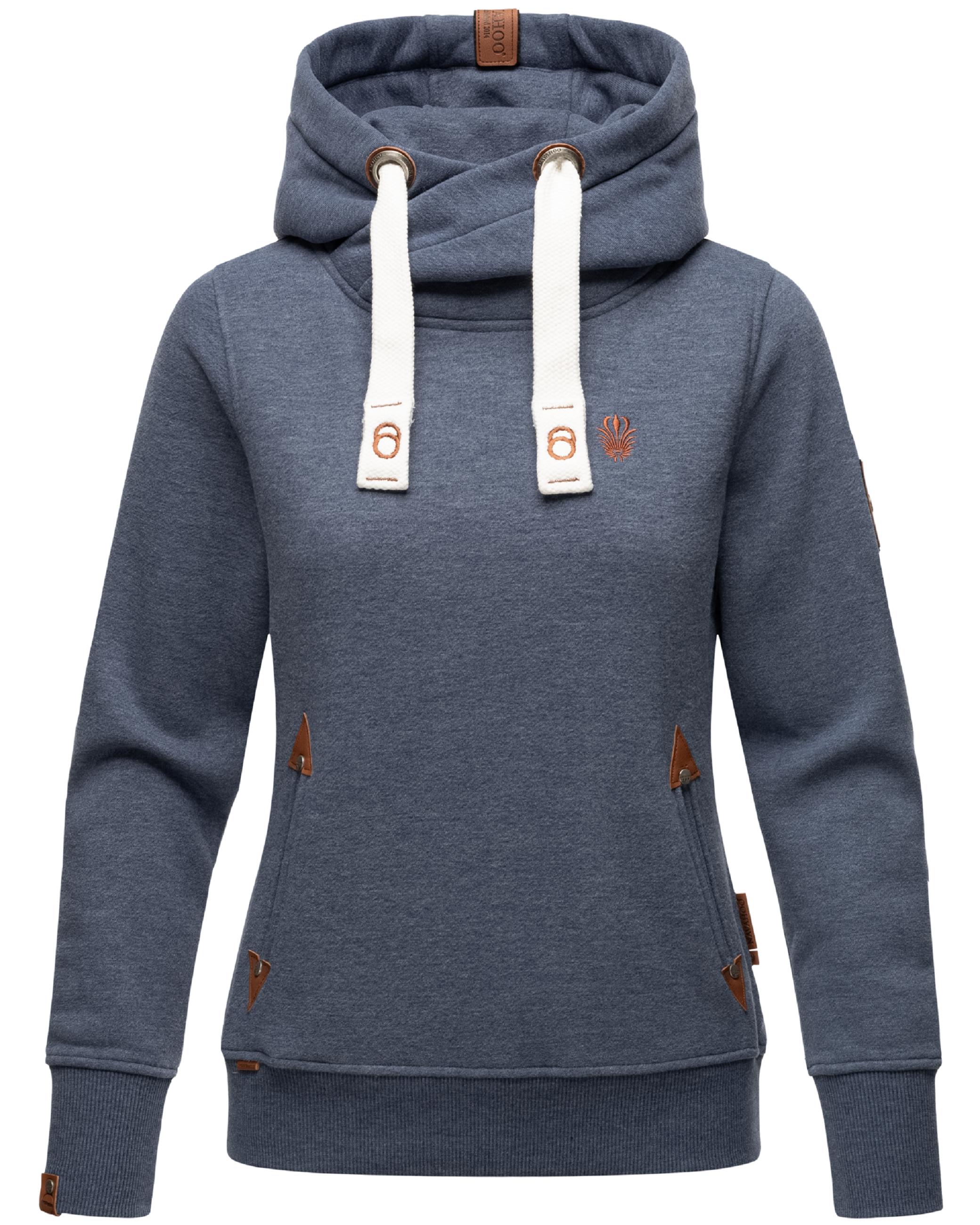 Sportlicher Hoodie "Namikaa" Dusty Blue Melange