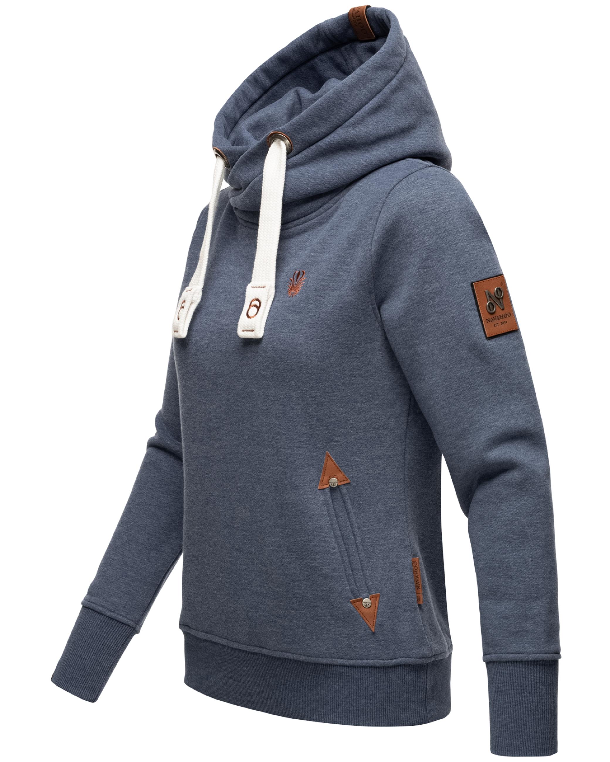 Sportlicher Hoodie "Namikaa" Dusty Blue Melange