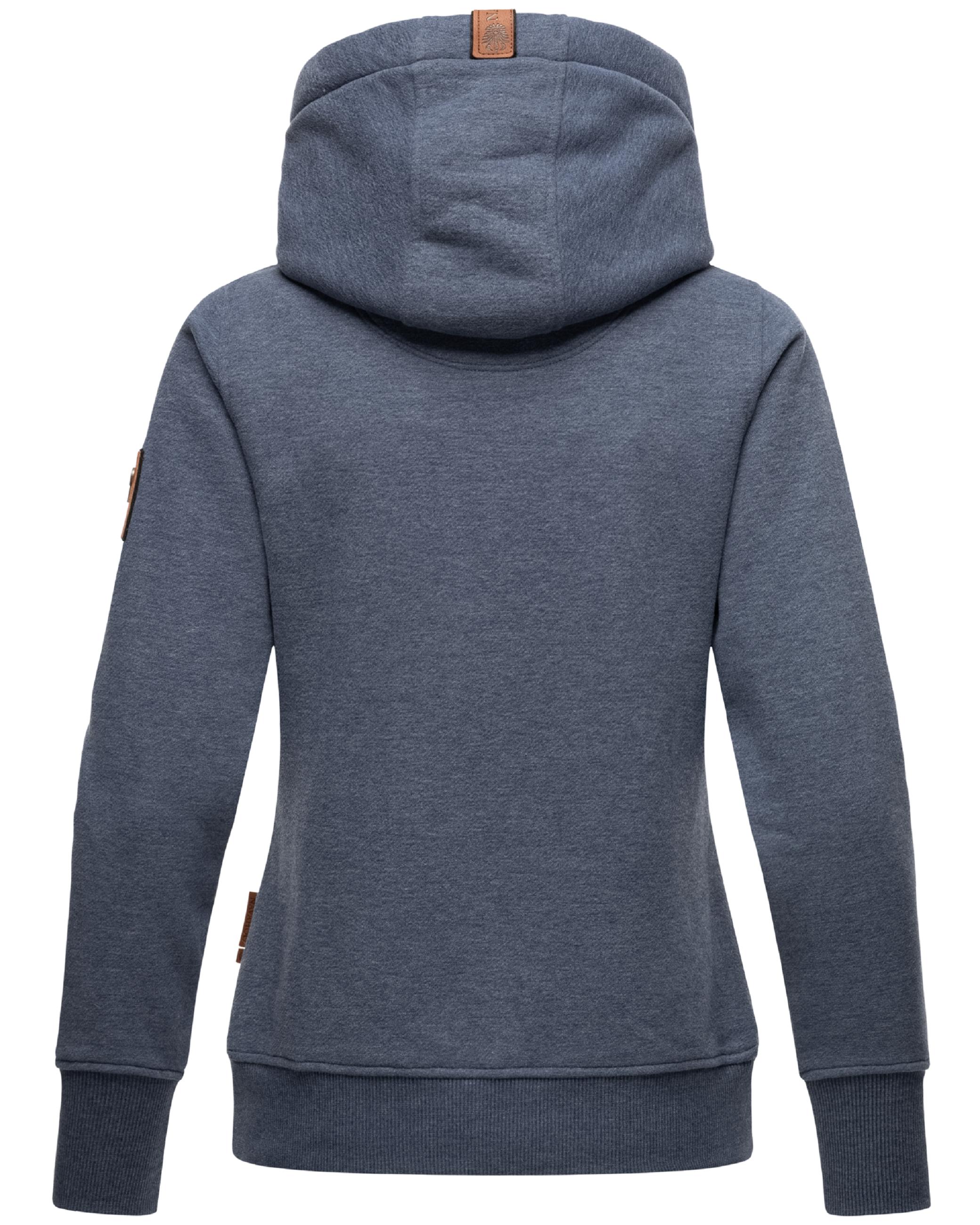 Sportlicher Hoodie "Namikaa" Dusty Blue Melange