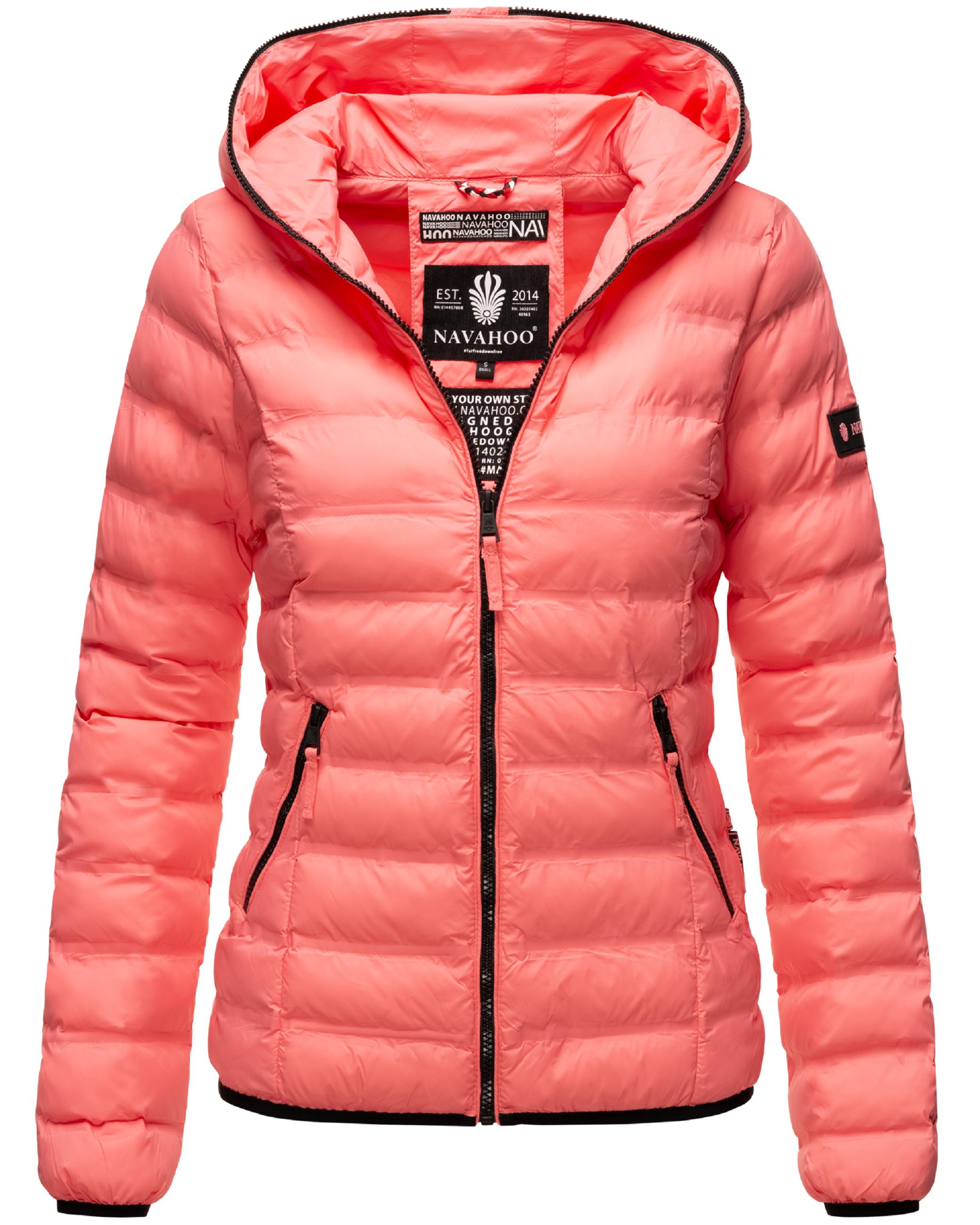 Leichte Steppjacke mit Kapuze "Neevia" Coral