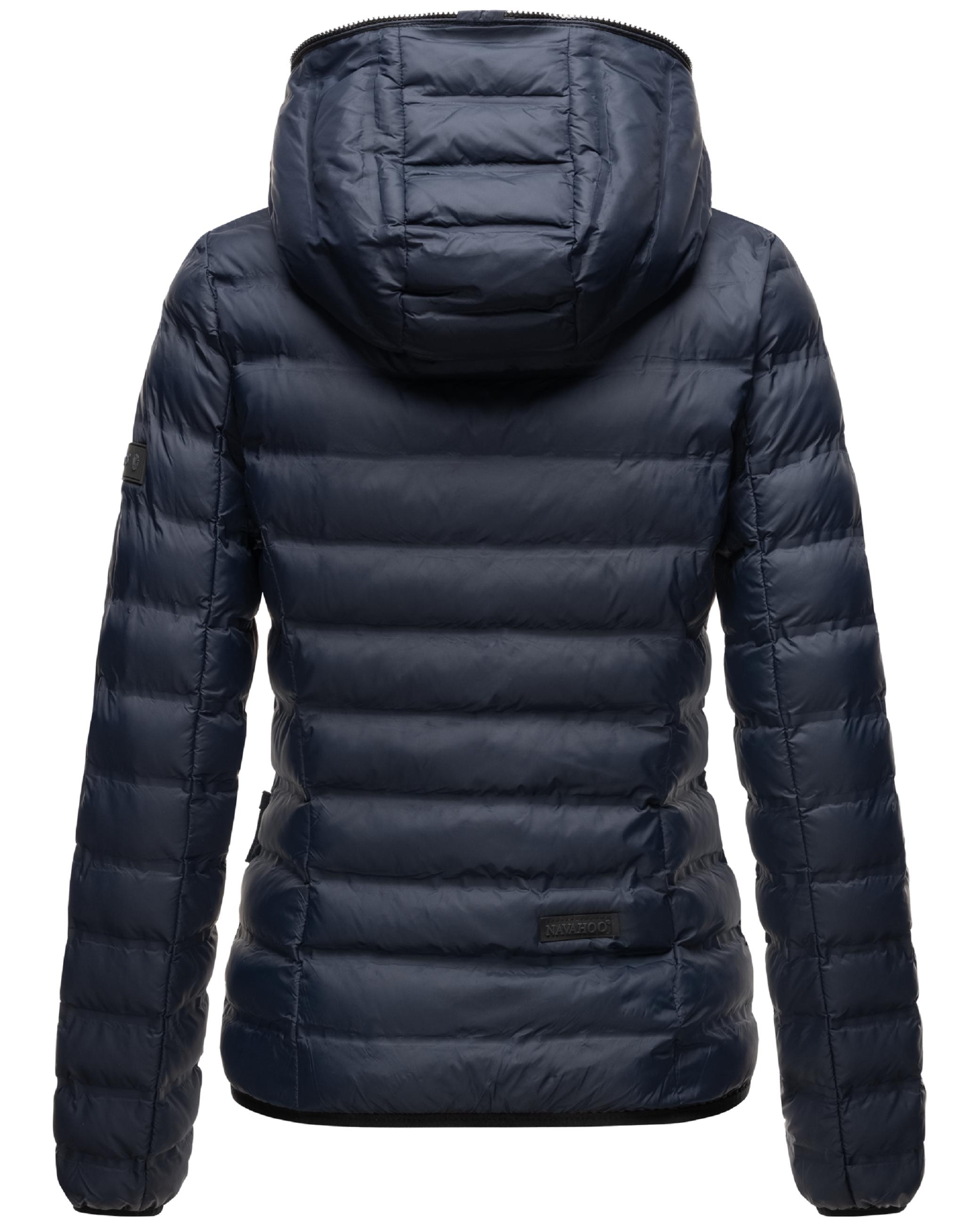 Leichte Steppjacke mit Kapuze "Neevia" Navy