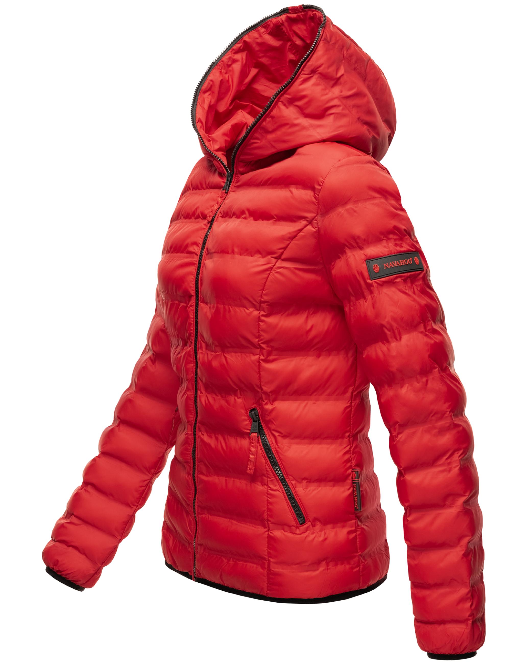 Leichte Steppjacke mit Kapuze "Neevia" Red