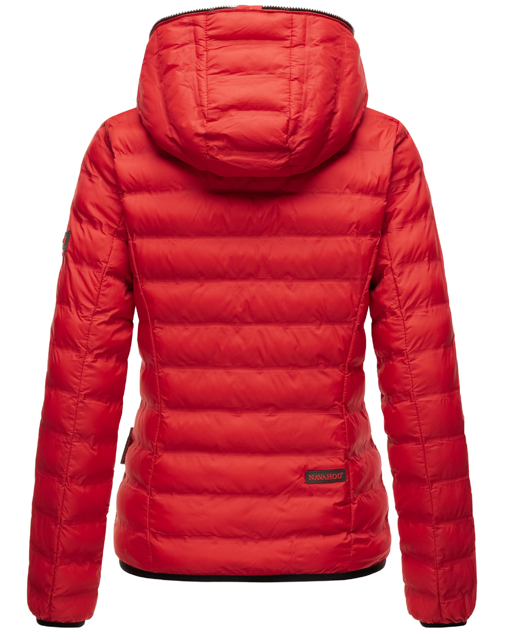 Leichte Steppjacke mit Kapuze "Neevia" Red