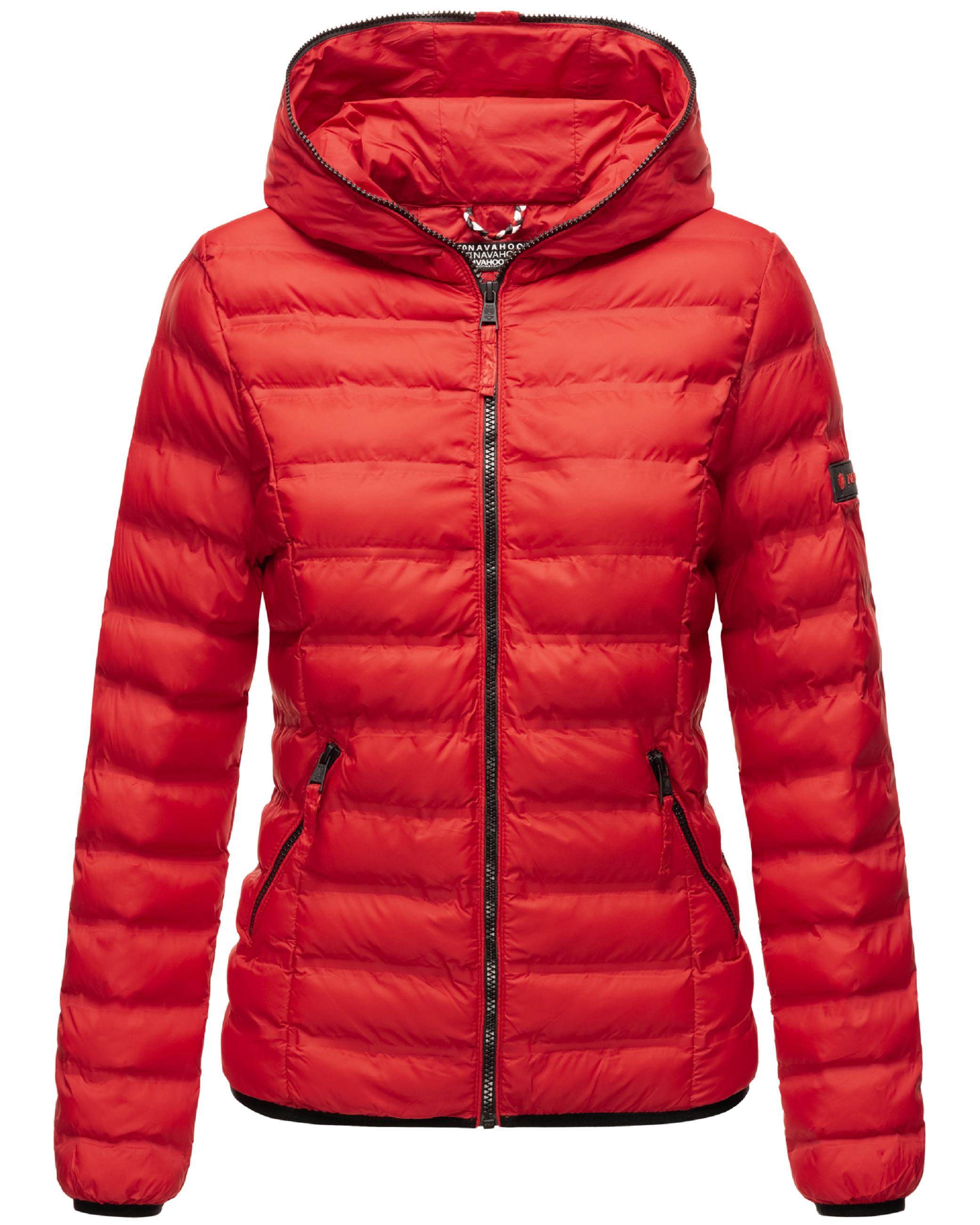 Leichte Steppjacke mit Kapuze "Neevia" Red