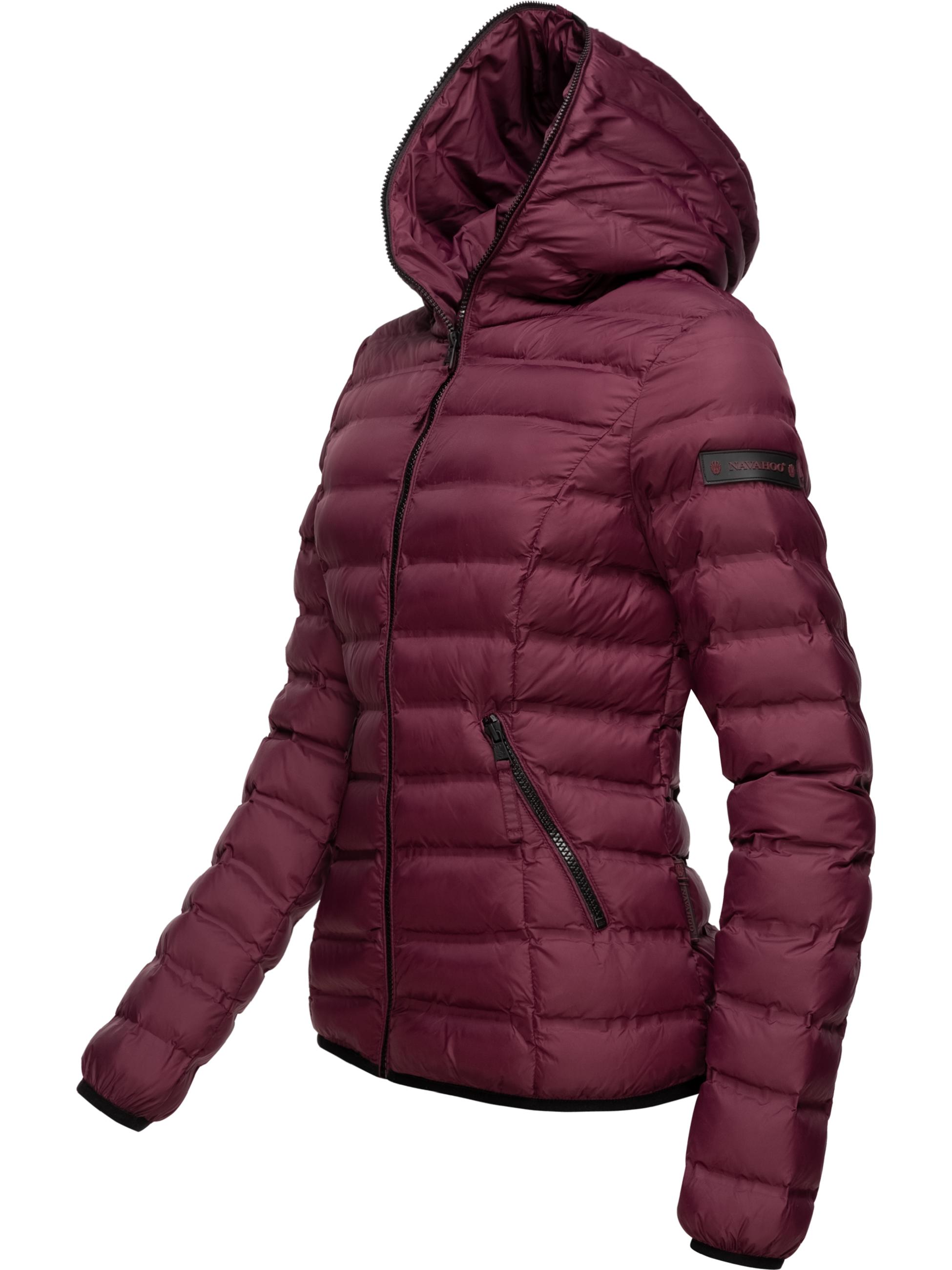 Leichte Steppjacke mit Kapuze "Neevia" Wine