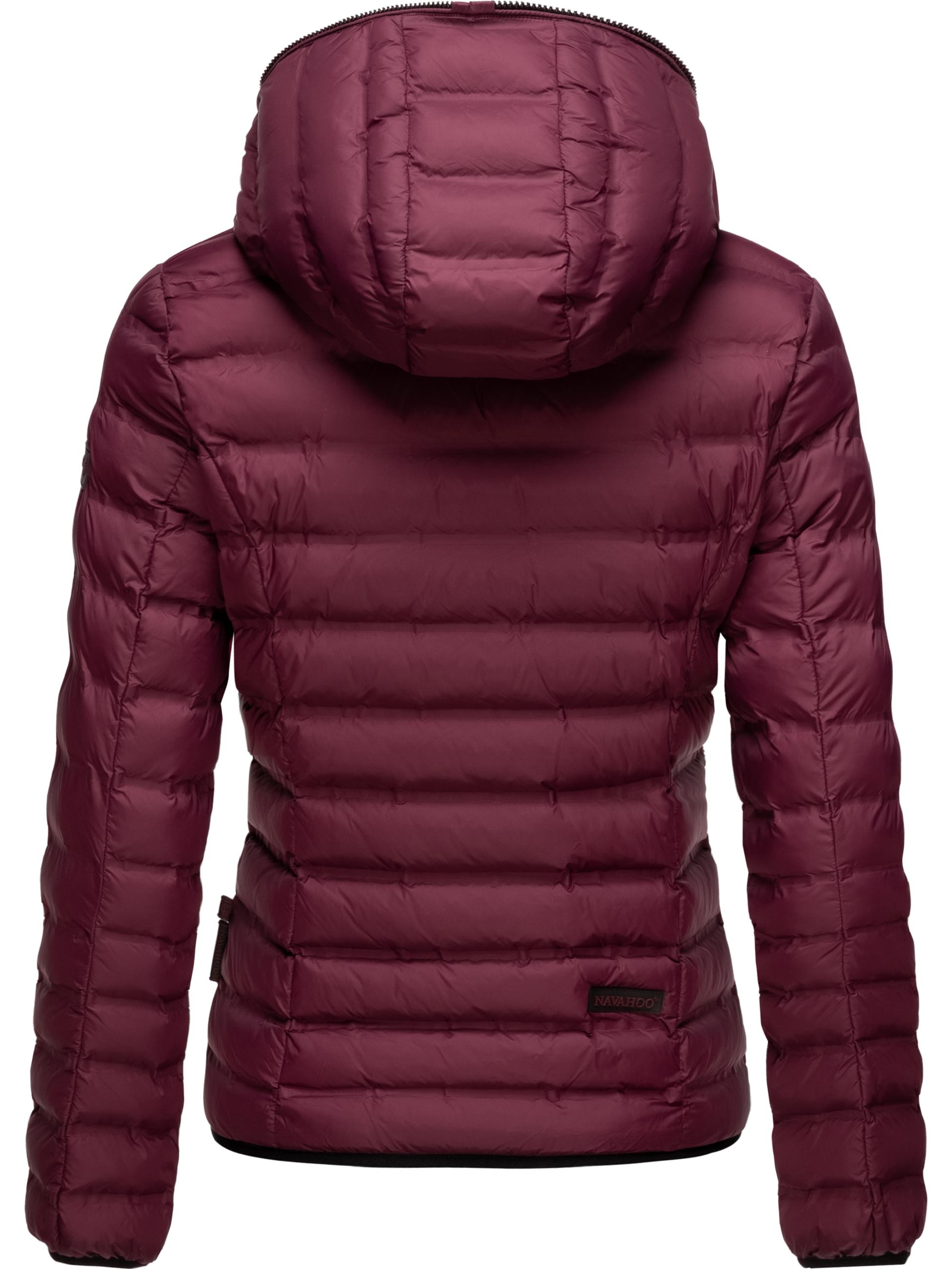 Leichte Steppjacke mit Kapuze "Neevia" Wine