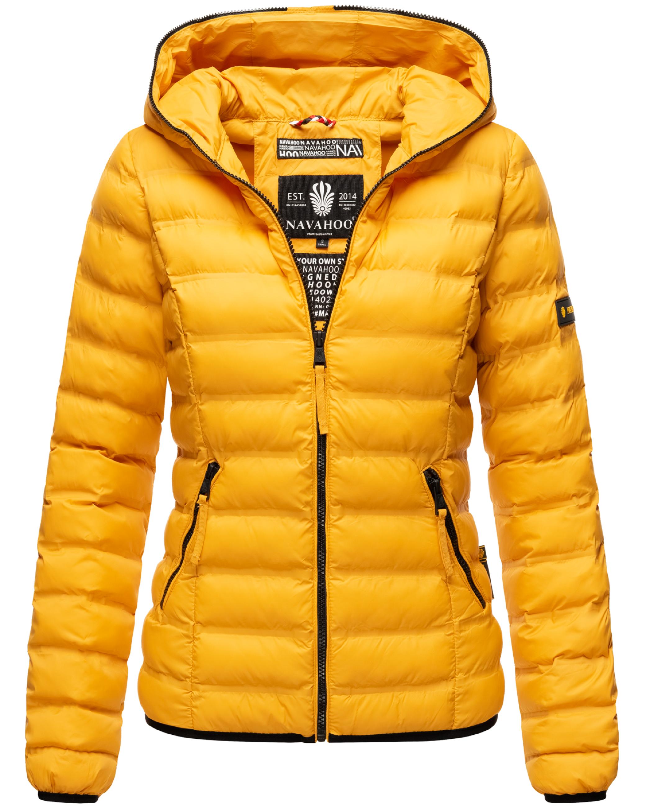 Leichte Steppjacke mit Kapuze "Neevia" Yellow