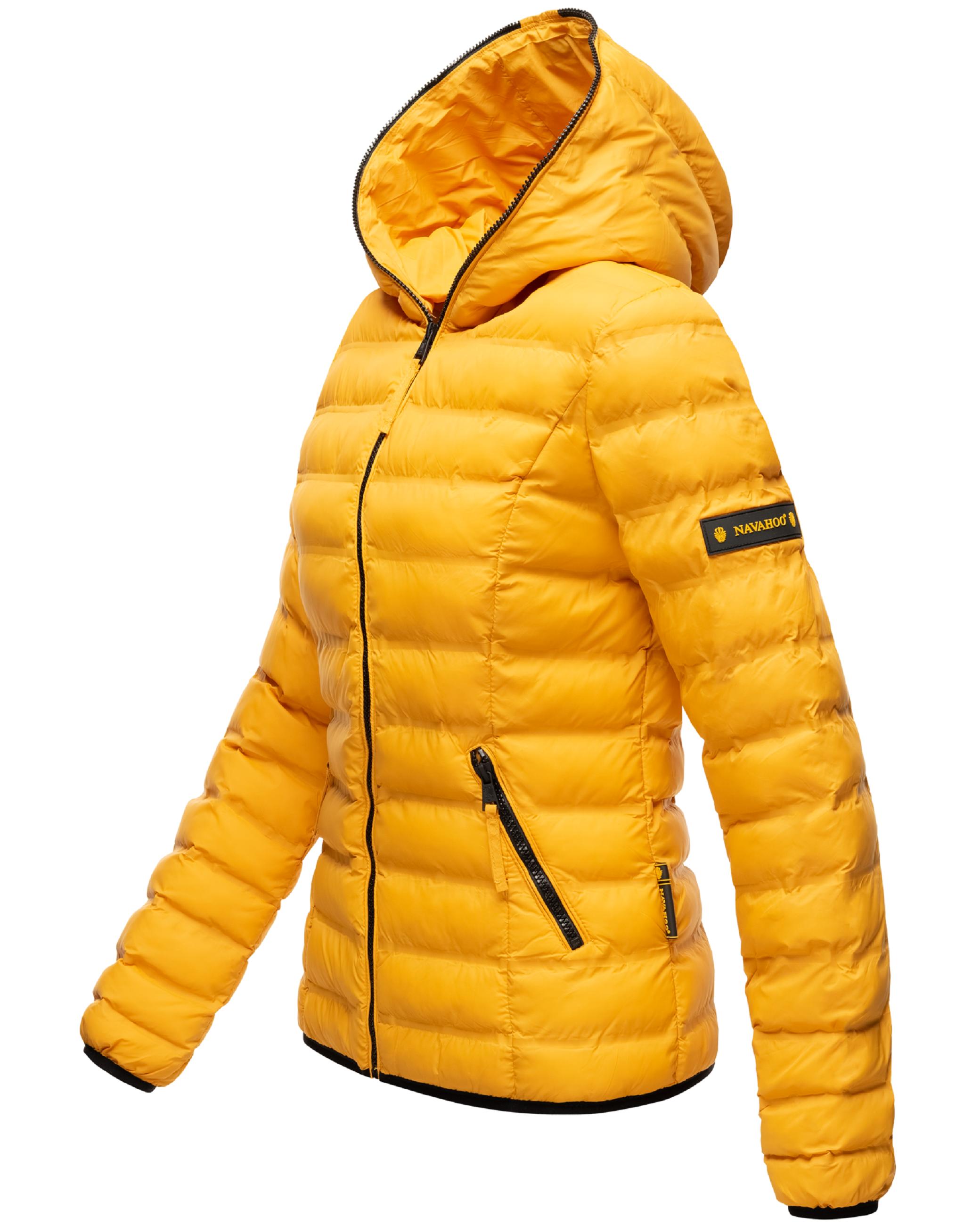 Leichte Steppjacke mit Kapuze "Neevia" Yellow