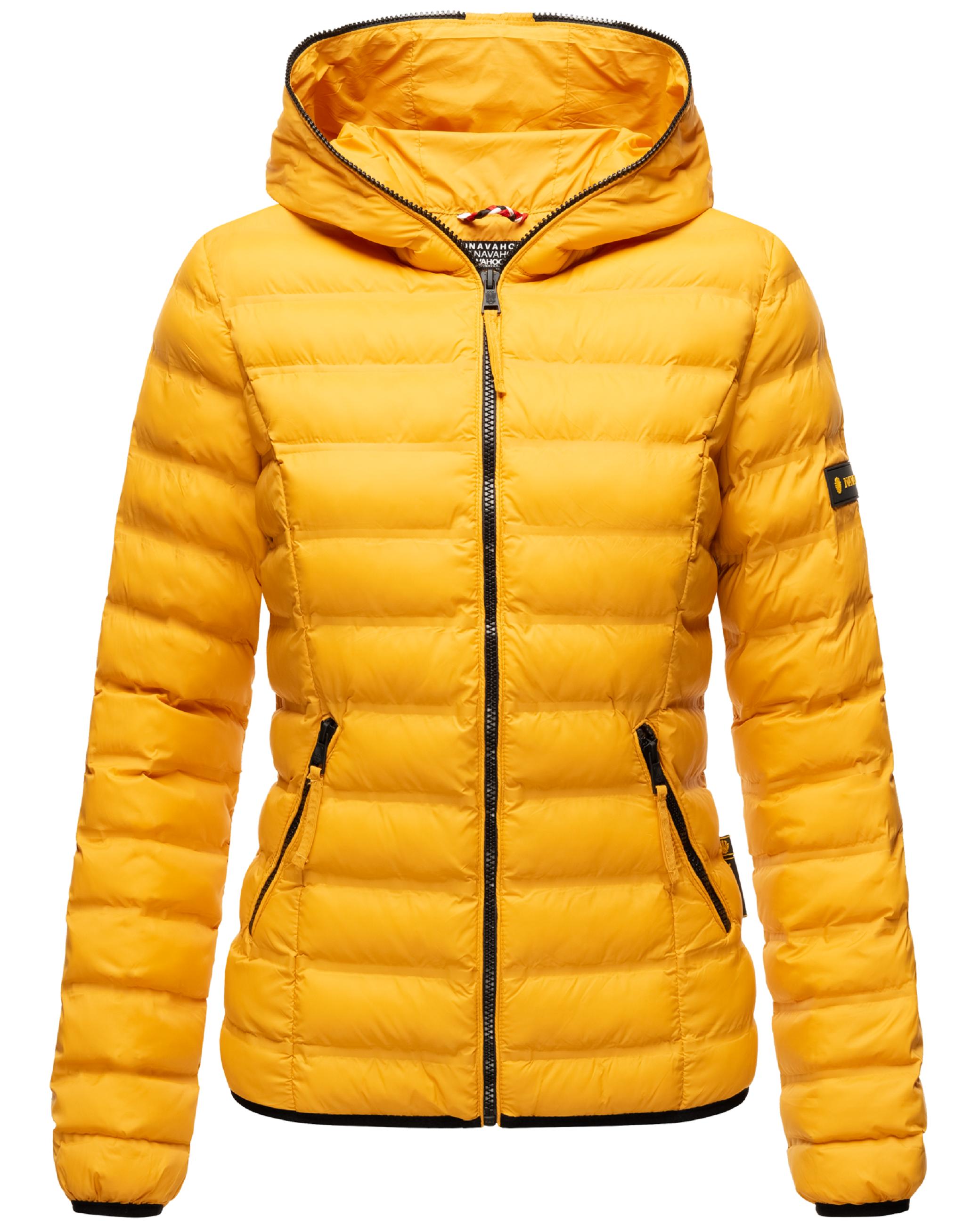 Leichte Steppjacke mit Kapuze "Neevia" Yellow