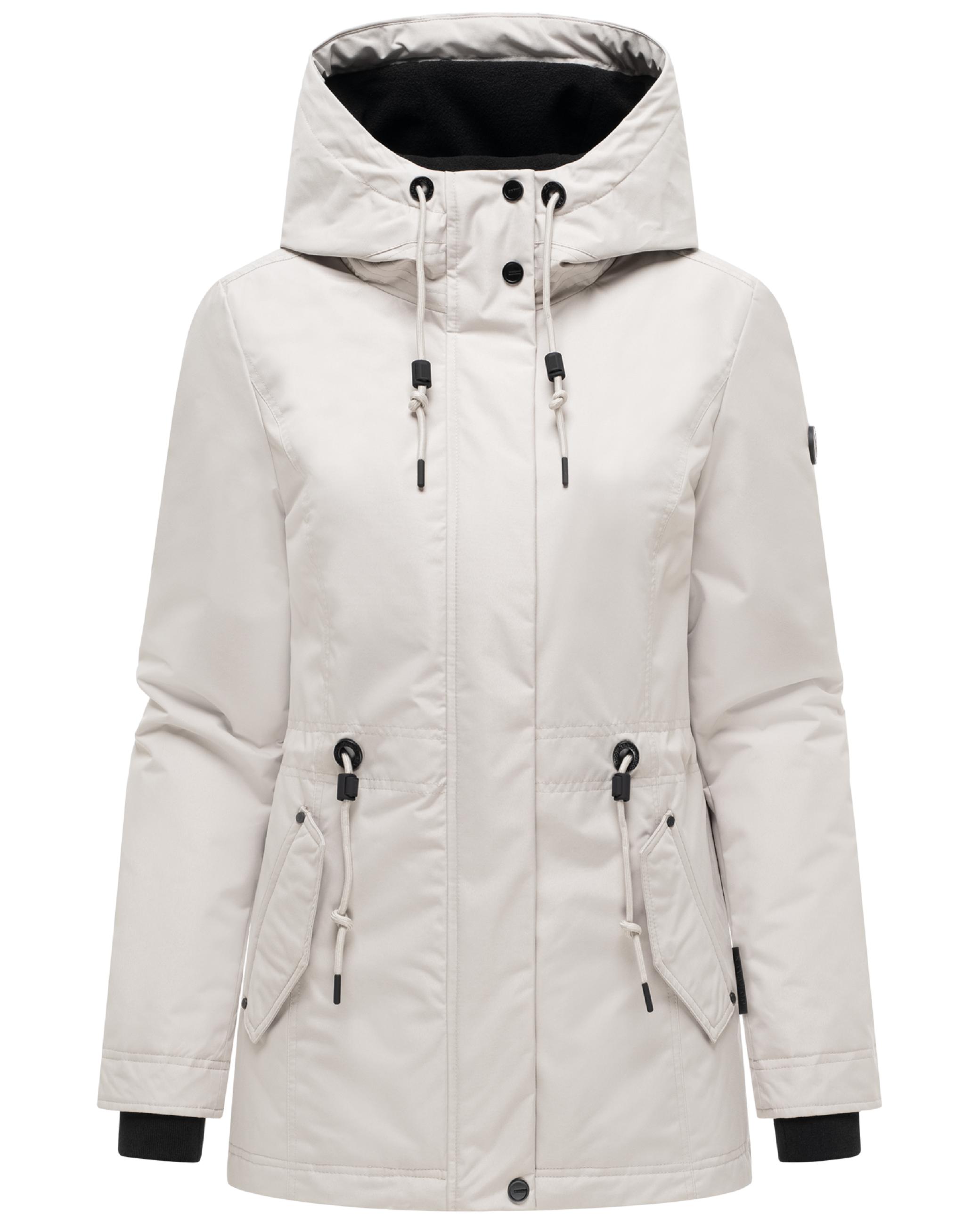 Wasserdichte Jacke mit Kapuze "Nibellaa 14" Bone