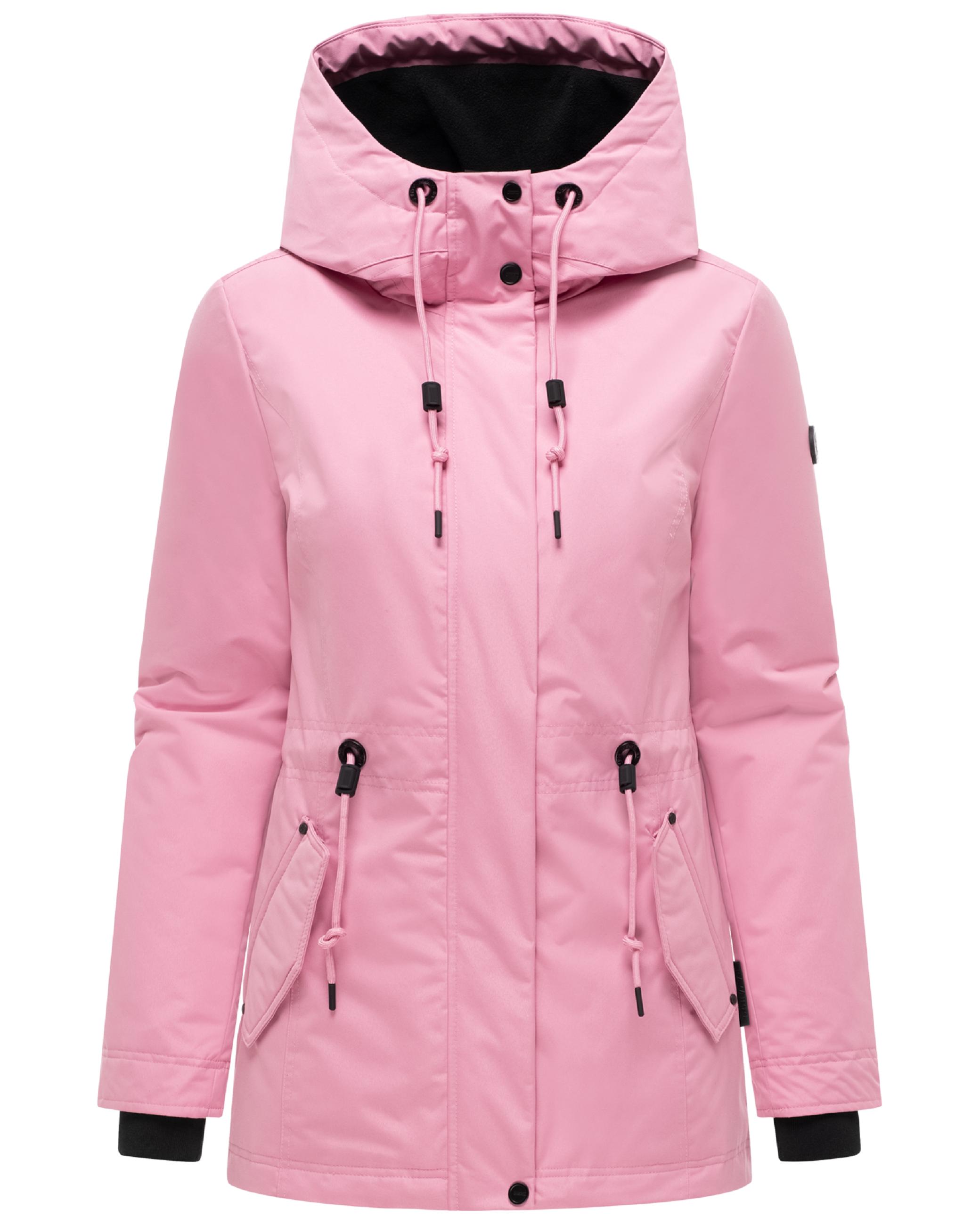 Wasserdichte Jacke mit Kapuze "Nibellaa 14" Candy Rose