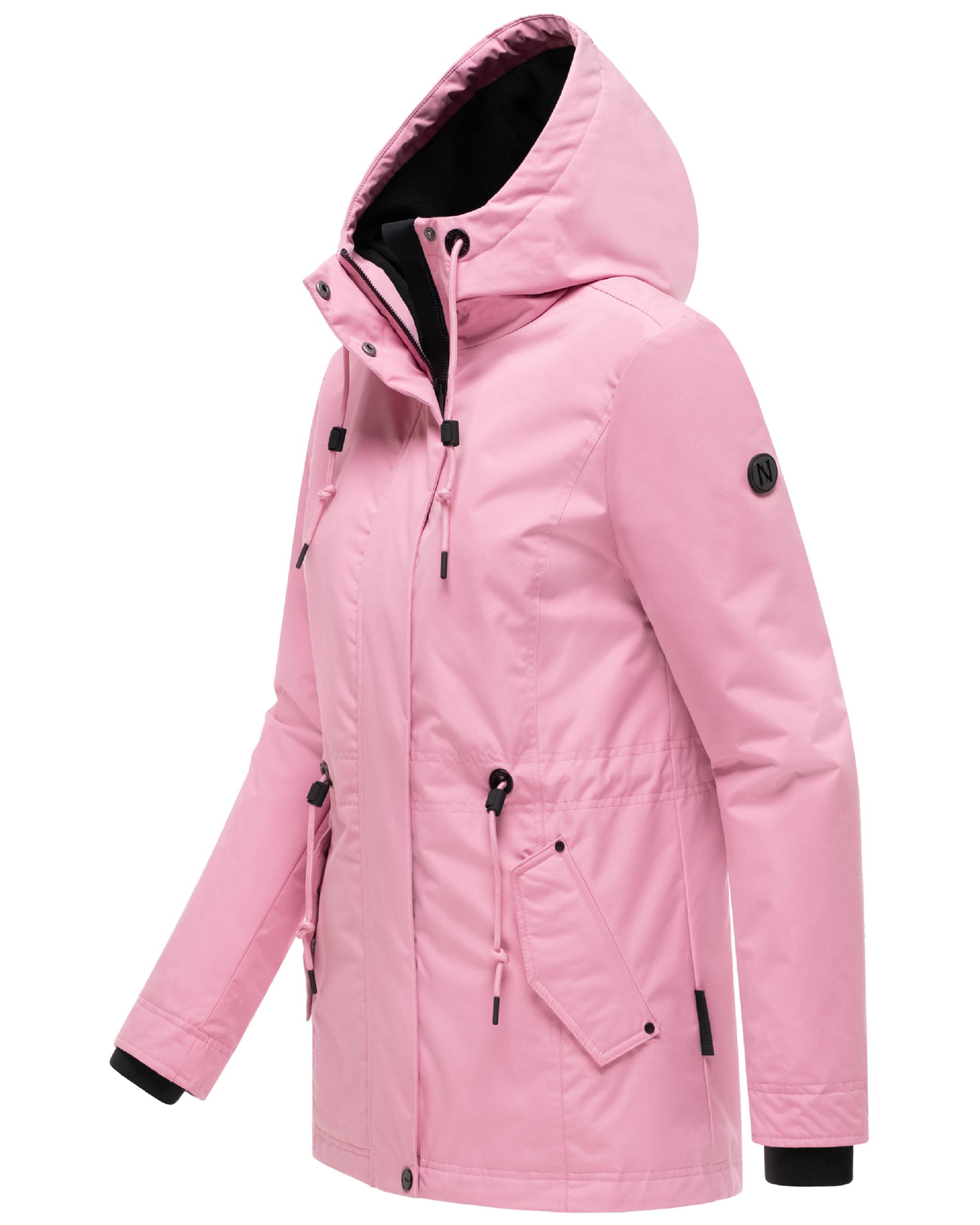 Wasserdichte Jacke mit Kapuze "Nibellaa 14" Candy Rose