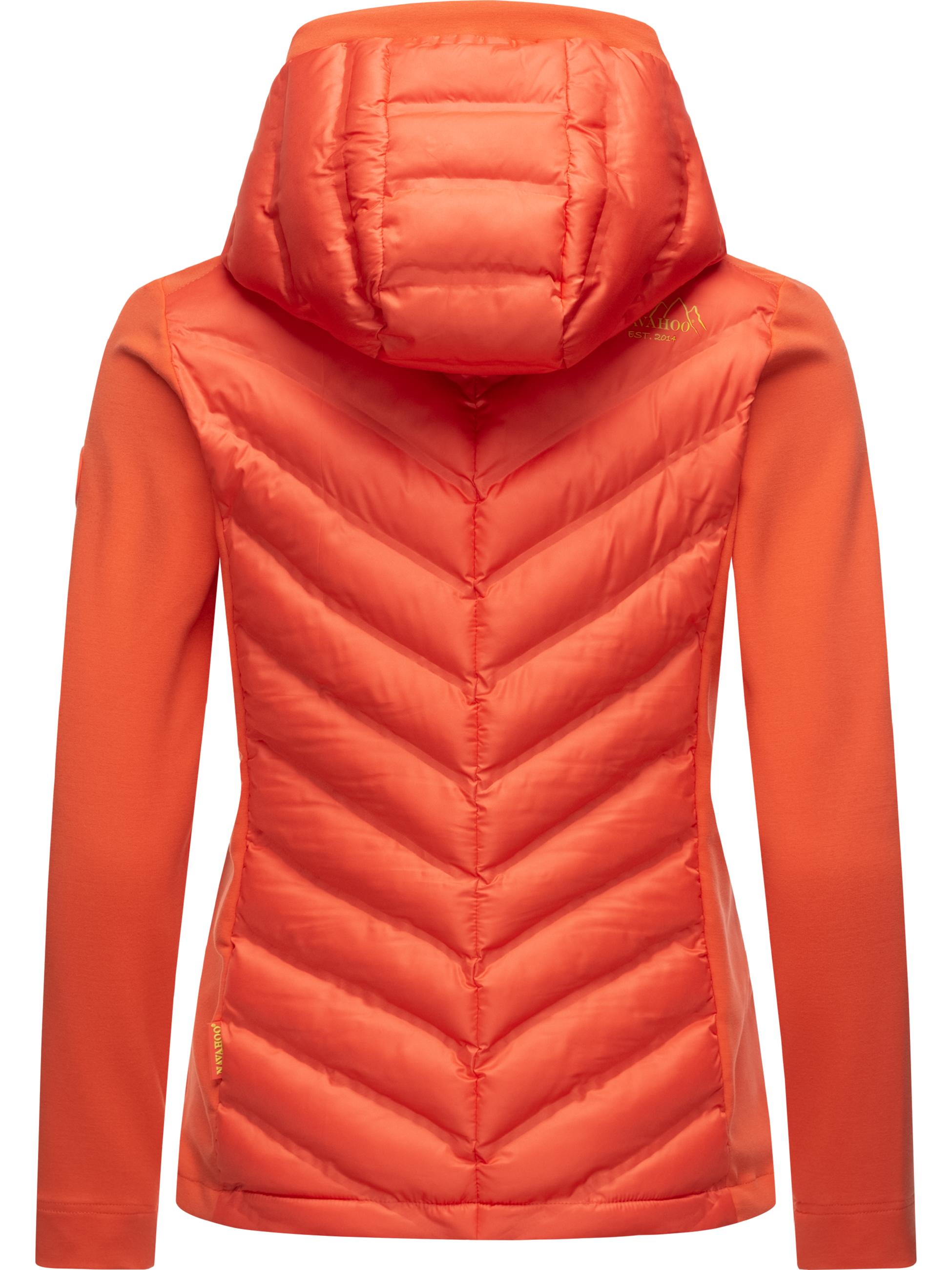 Leichte Steppjacke mit Kapuze "Nimm Mich Mit" Peach Coral