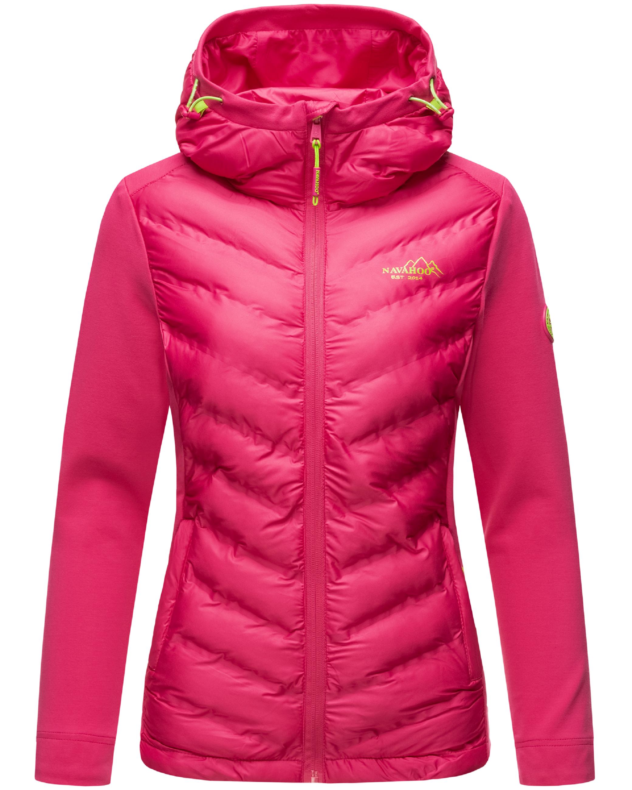 Leichte Steppjacke mit Kapuze "Nimm Mich Mit" Pink