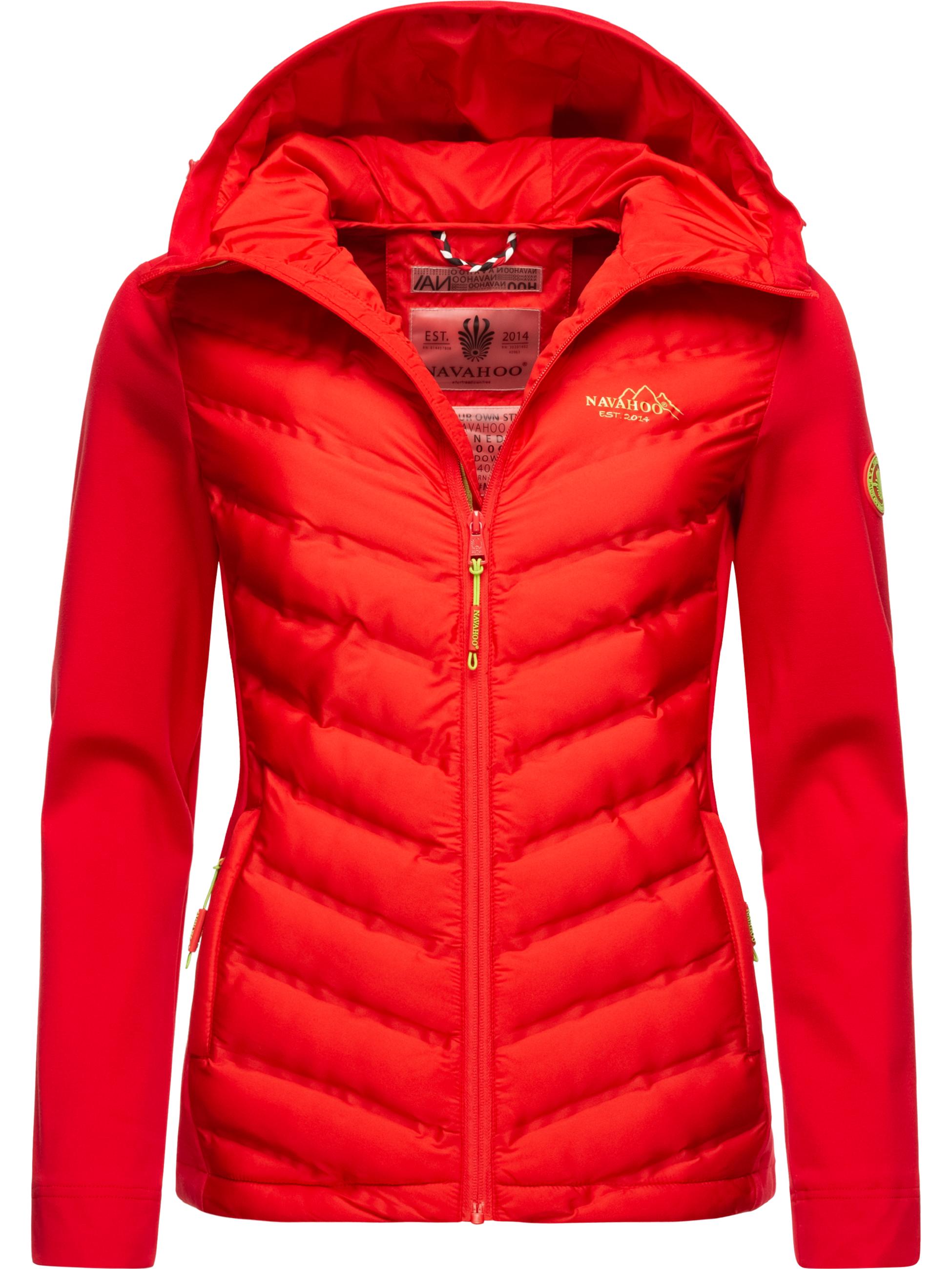 Leichte Steppjacke mit Kapuze "Nimm Mich Mit" Red