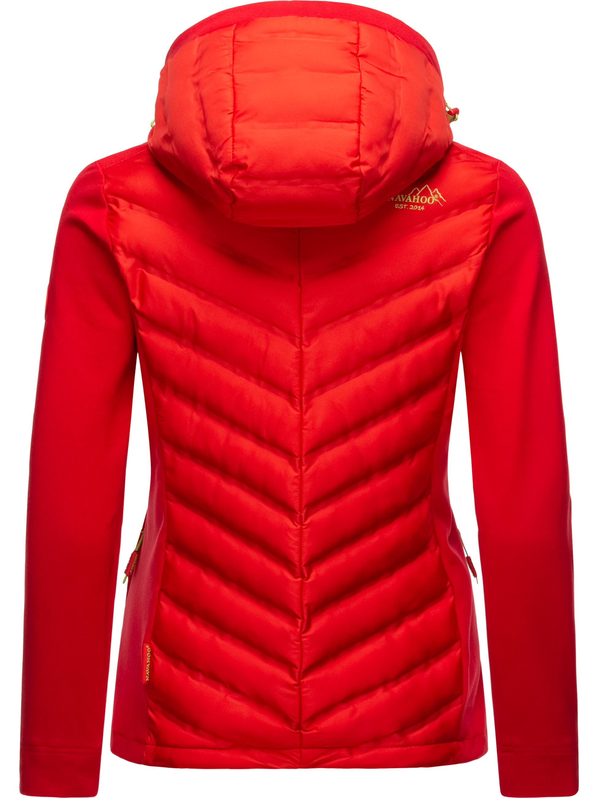 Leichte Steppjacke mit Kapuze "Nimm Mich Mit" Red